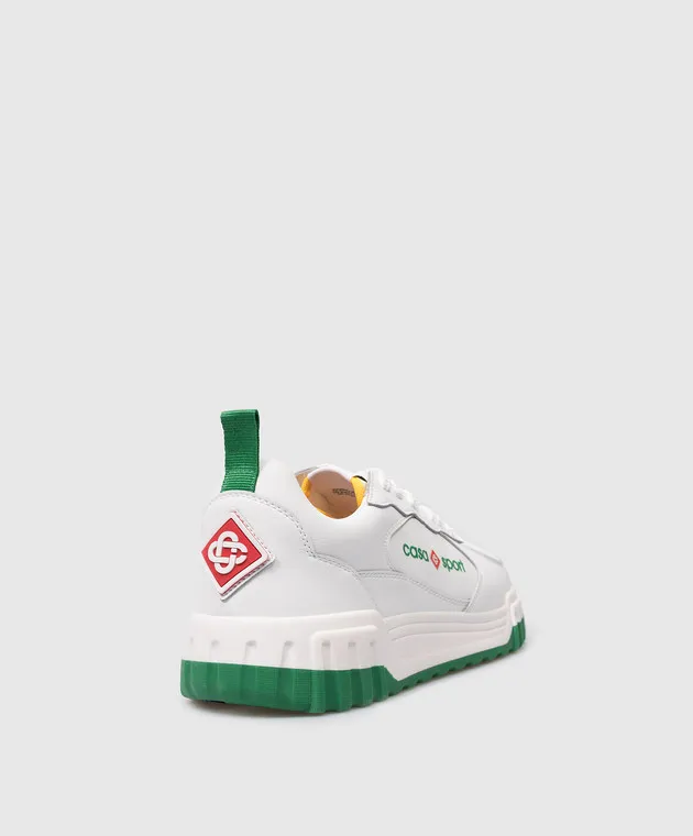 Casablanca Scarpe da ginnastica bianche The Court AF23SNK017M01