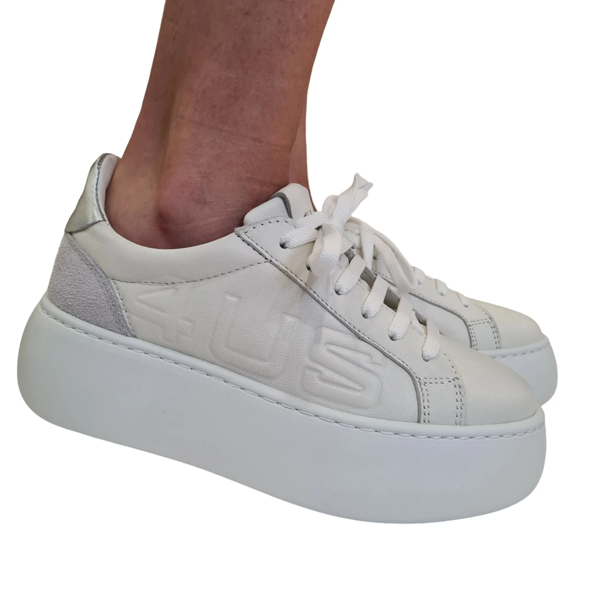 Cesare Paciotti 4US Donna Sneakers Bianco Rif.140