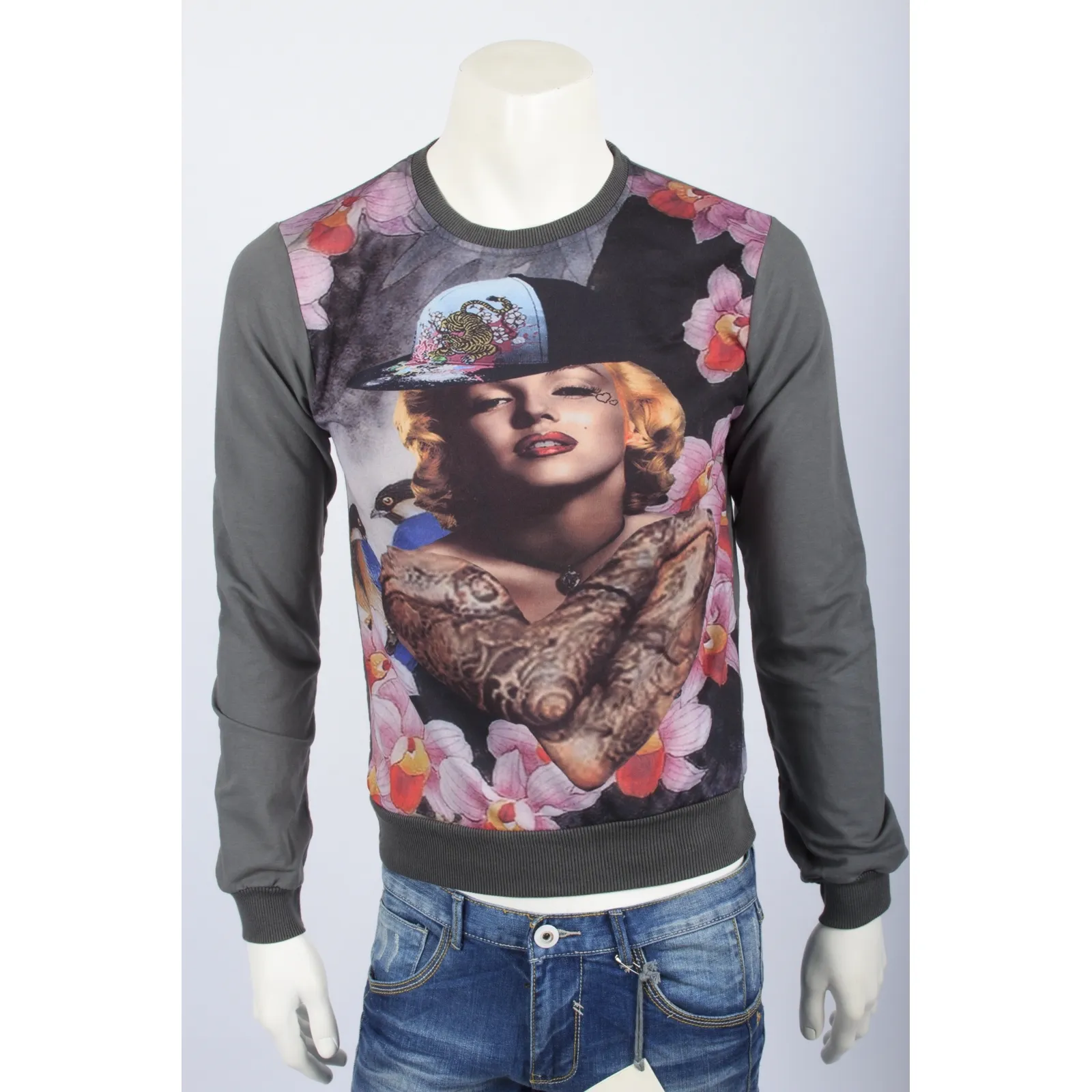 CIRCUS RED felpa con stampa 4539 NEW SPRING/SUMMER 2014