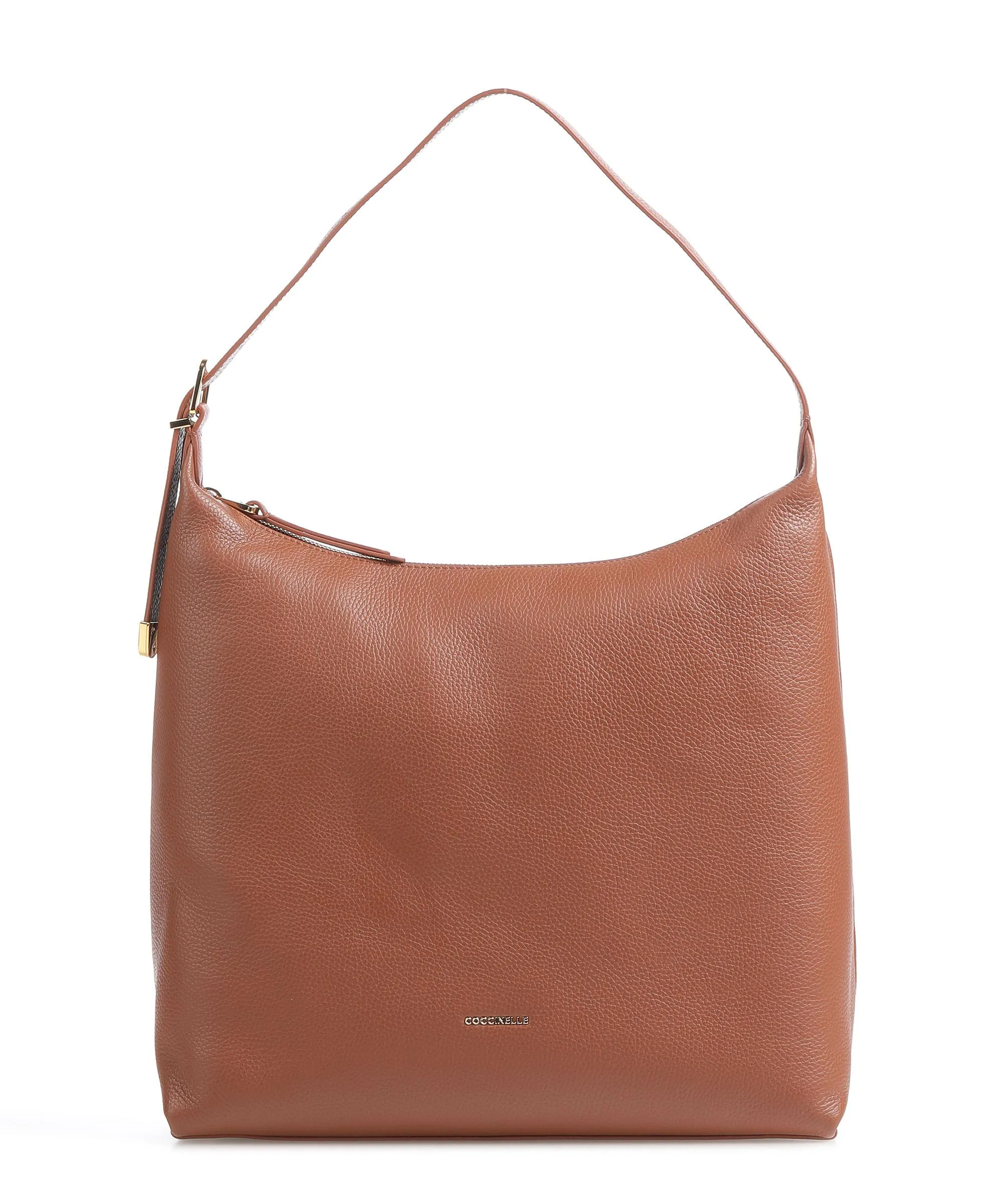  Coccinelle Gleen Borsa hobo pelle granulata marrone  