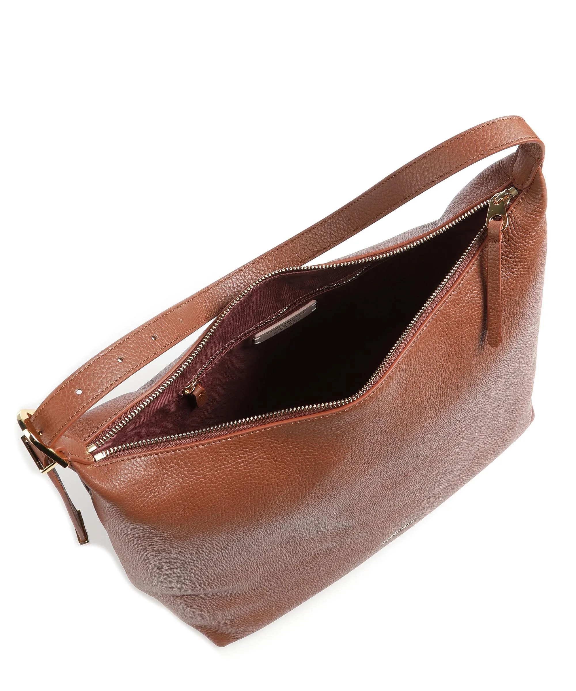  Coccinelle Gleen Borsa hobo pelle granulata marrone  