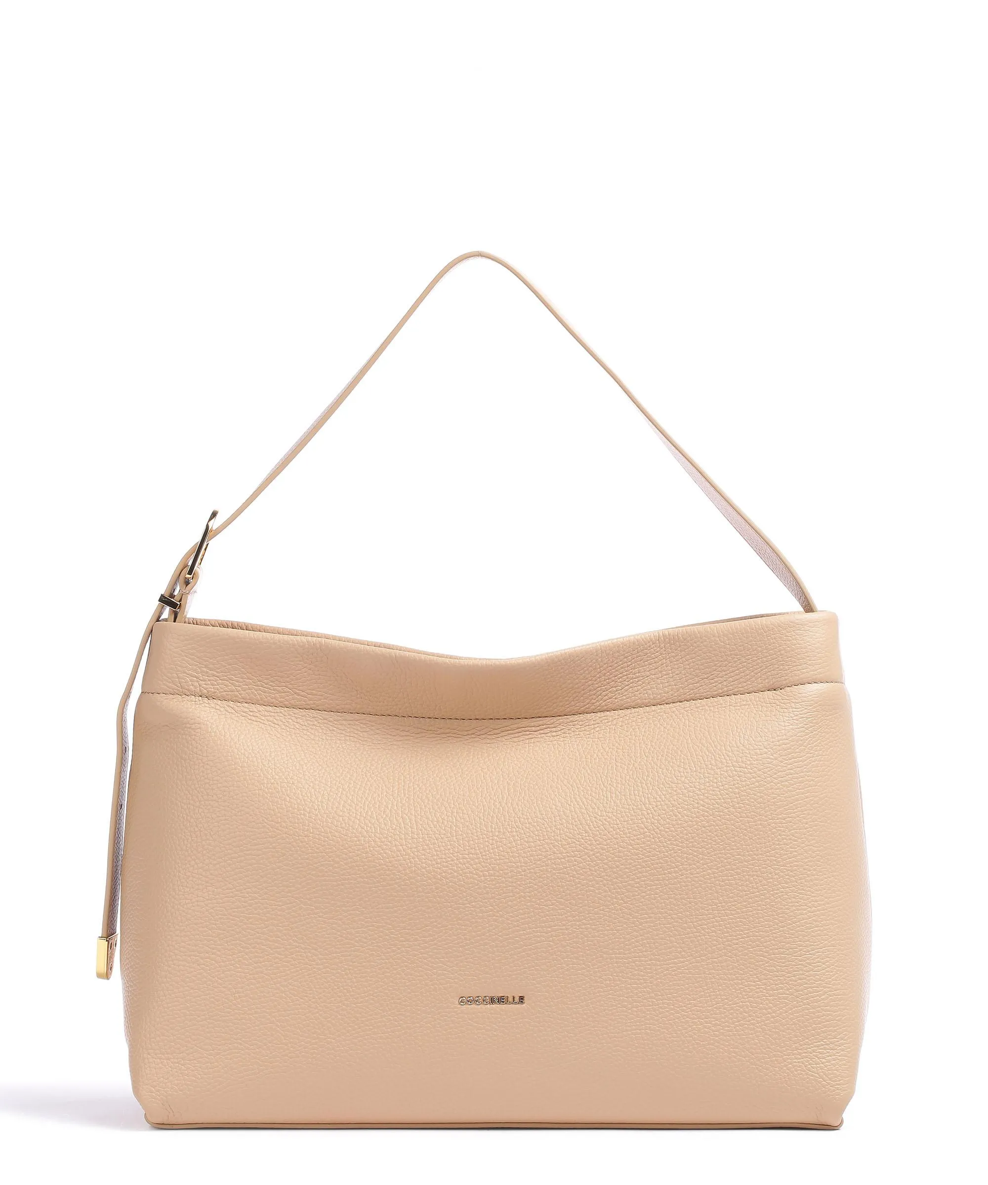  Coccinelle Gleen Borsa hobo pelle granulata natura  