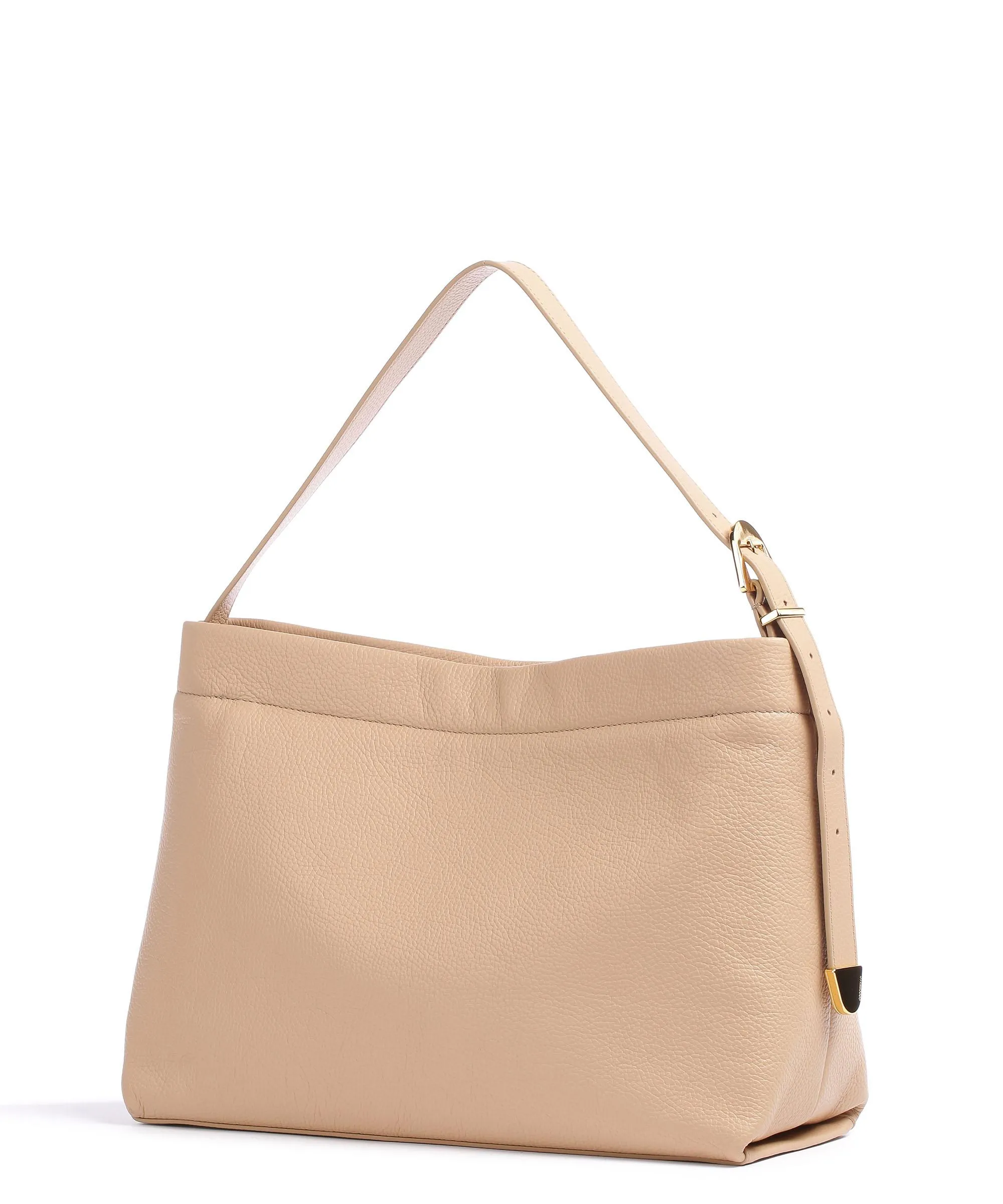  Coccinelle Gleen Borsa hobo pelle granulata natura  