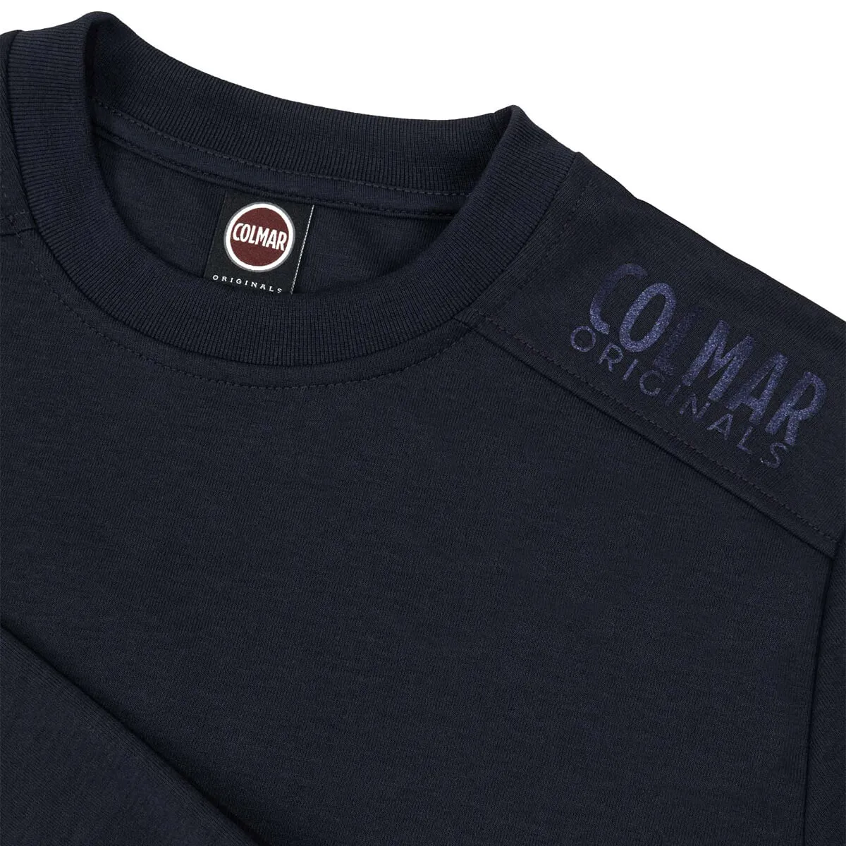 Colmar originals felpa uomo topic blu navy