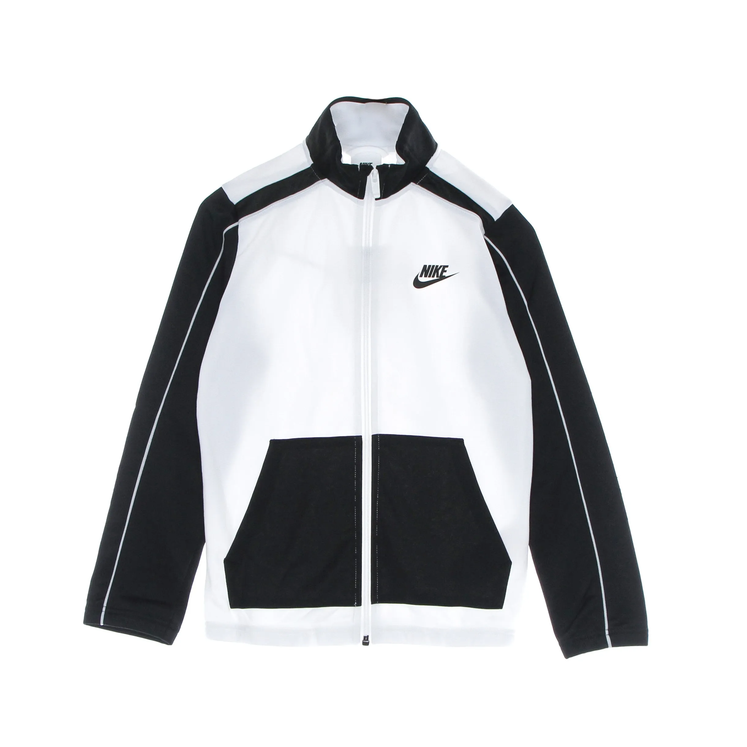 Completo Tuta Ragazzo Futura Poly Cuff Tracksuit White/black/white/black