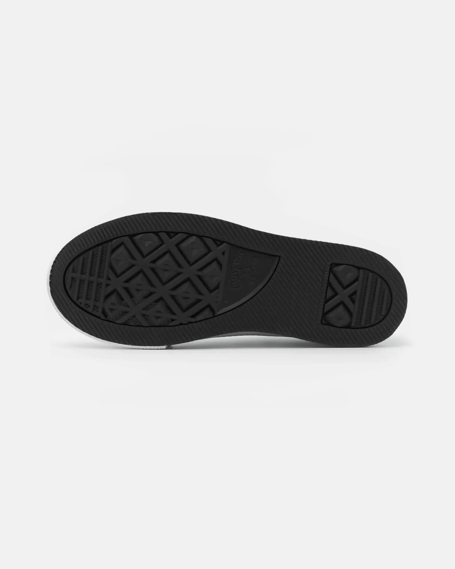 CONVERSE - Sneaker platform in tela nera e bianca da bambina, numerata 31/35 - CHUCK TAYLOR ALL STARS LIFT PLATFORM             