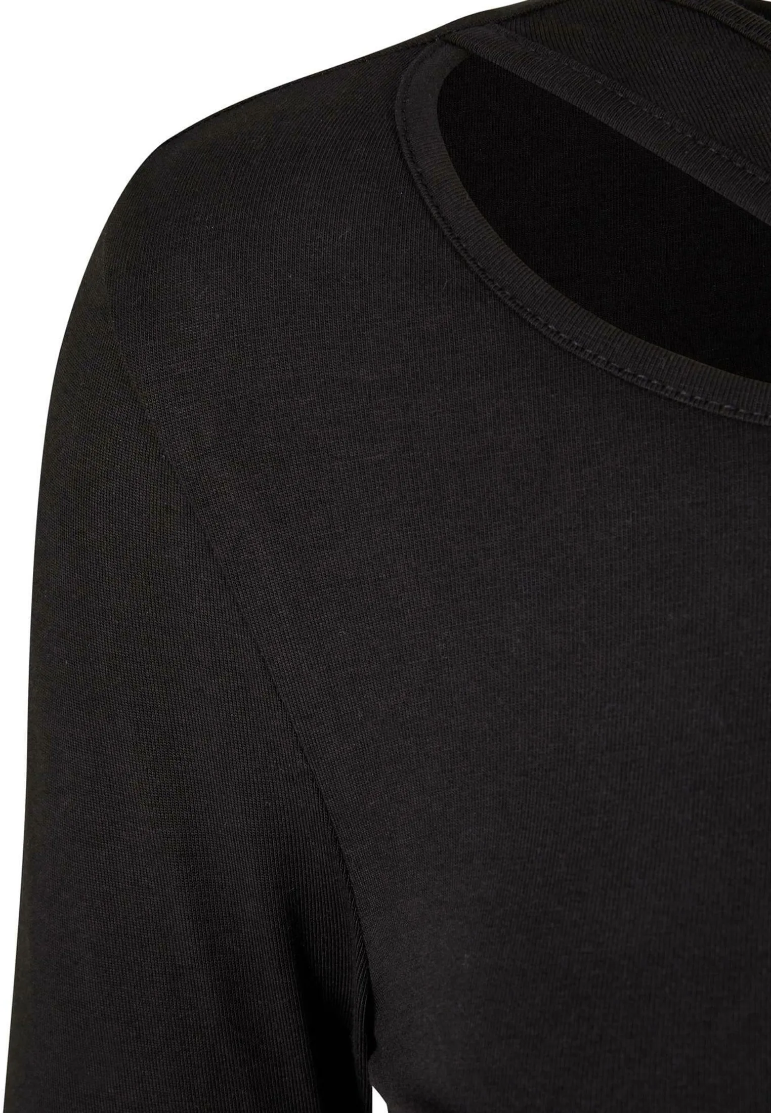 CROSSED CUT OUT LONGSLEEVE - Maglietta a manica lunga