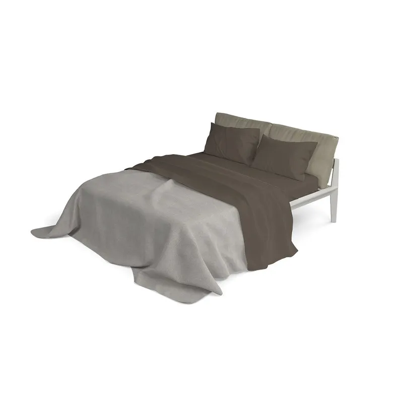 DATEX Completo letto linea Max Color matrimoniale, marrone