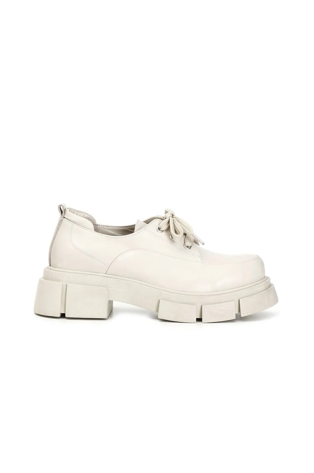 derby in pelle con suola carroarmato