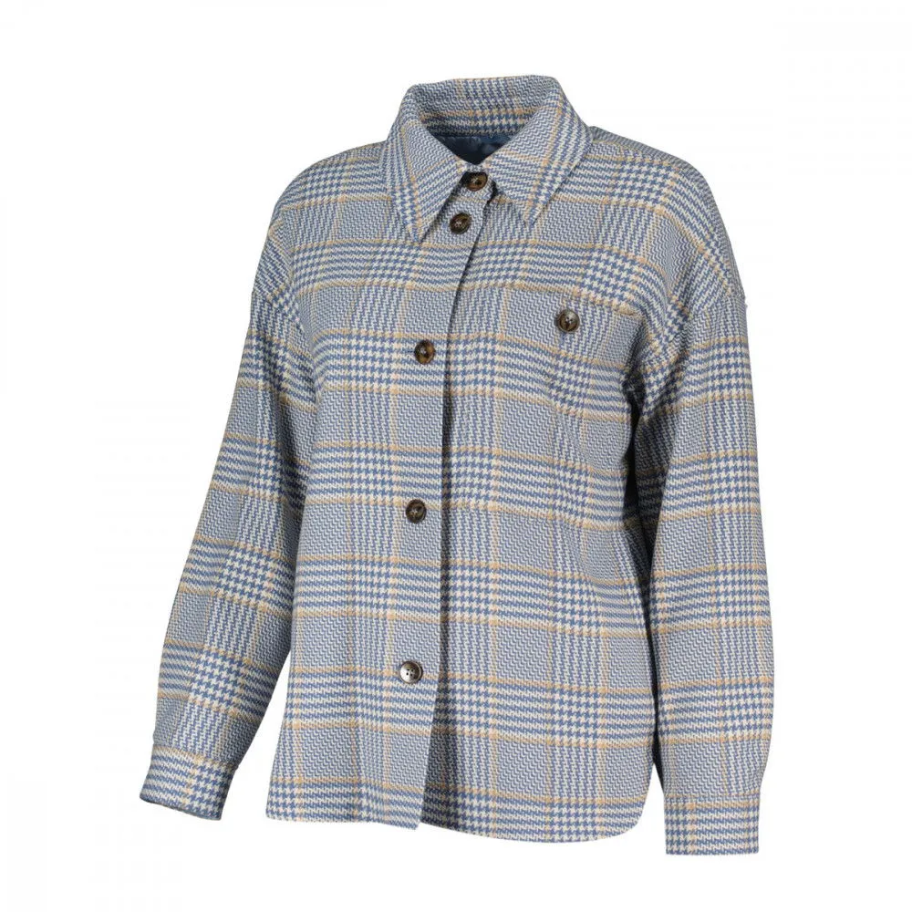 EMME MARELLA GIACCA CAMICIA OVERSHIRT BUNNY DONNA