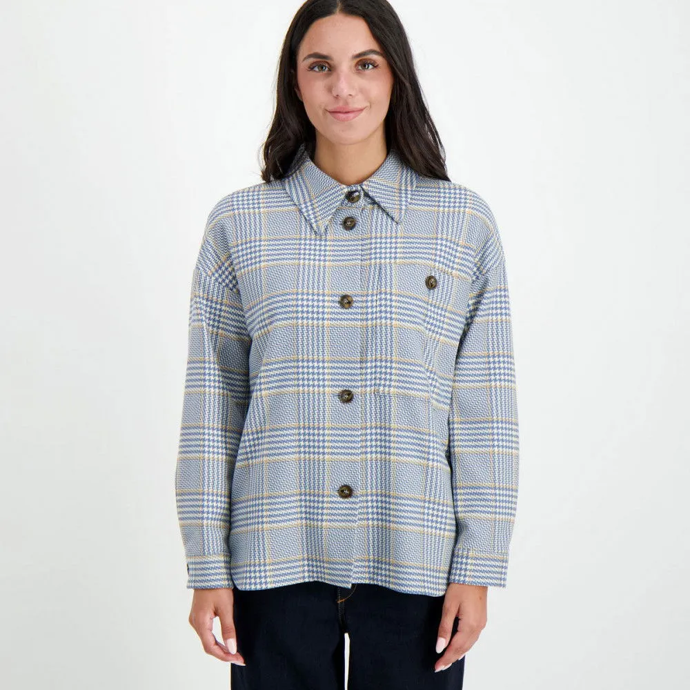 EMME MARELLA GIACCA CAMICIA OVERSHIRT BUNNY DONNA