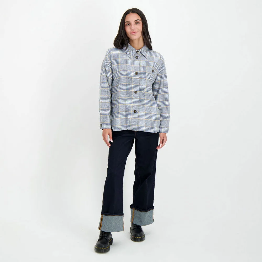 EMME MARELLA GIACCA CAMICIA OVERSHIRT BUNNY DONNA