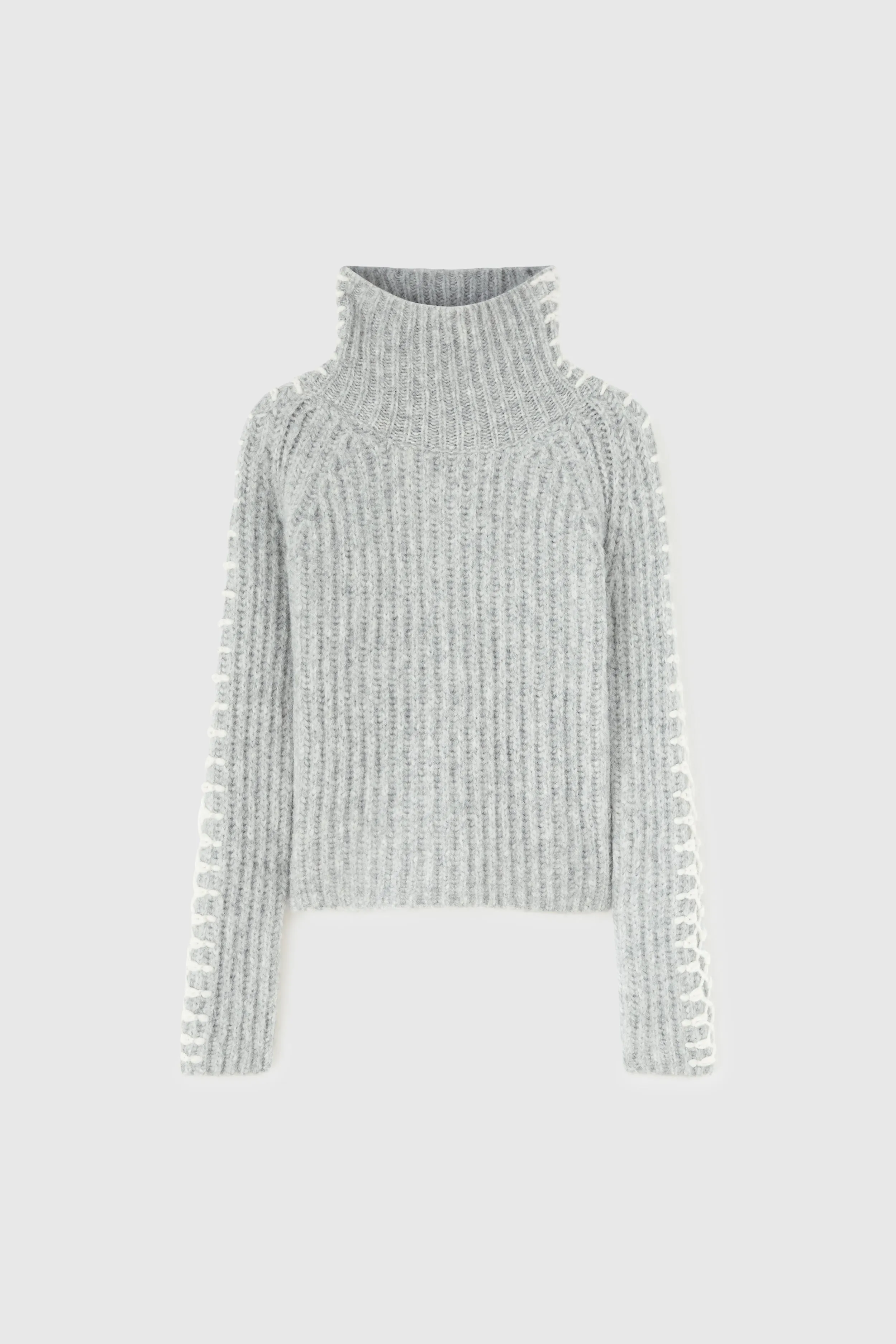 ERMANNO SCERVINO  Maglione in lana grigio