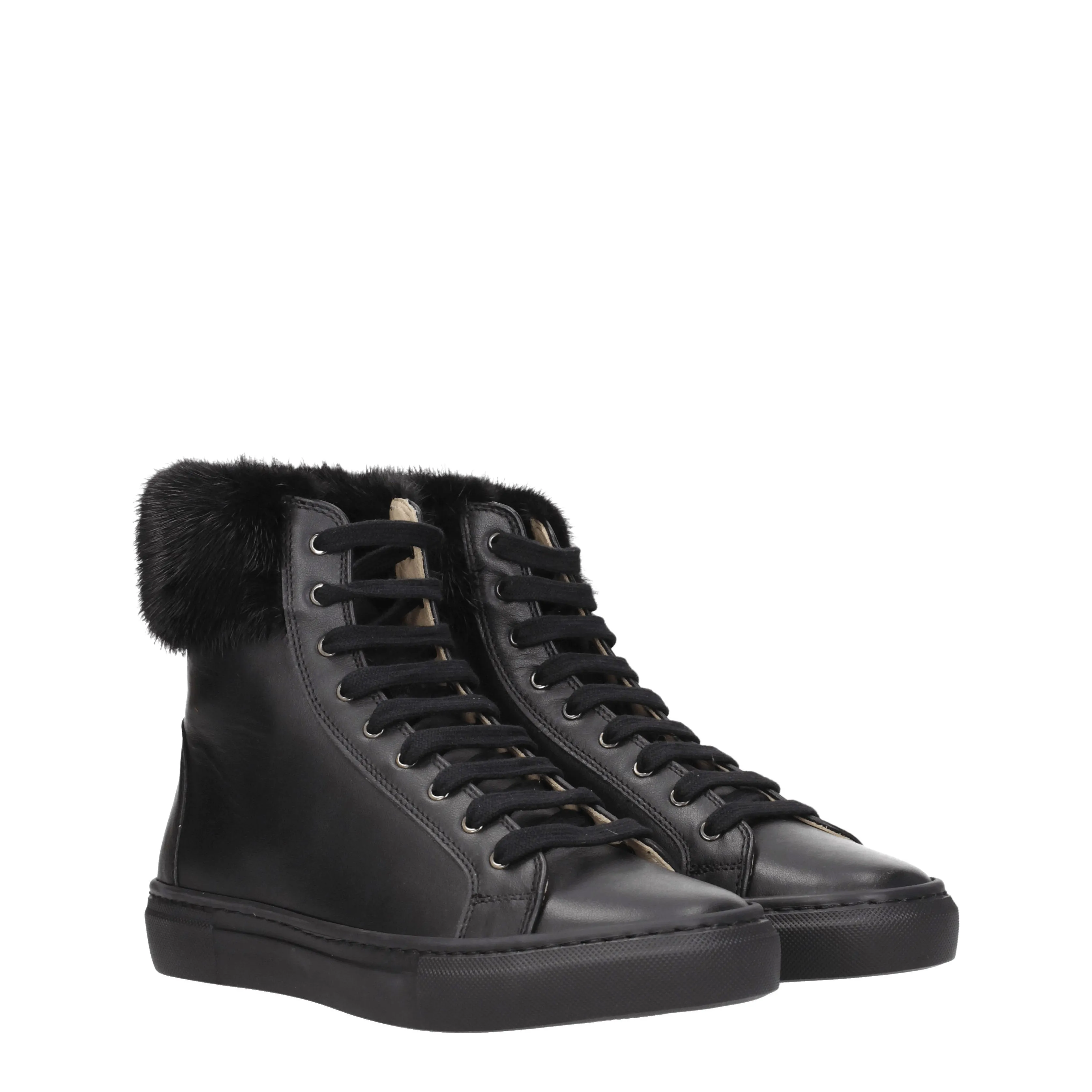 Fabiana Filippi Sneakers Donna Pelle Nero