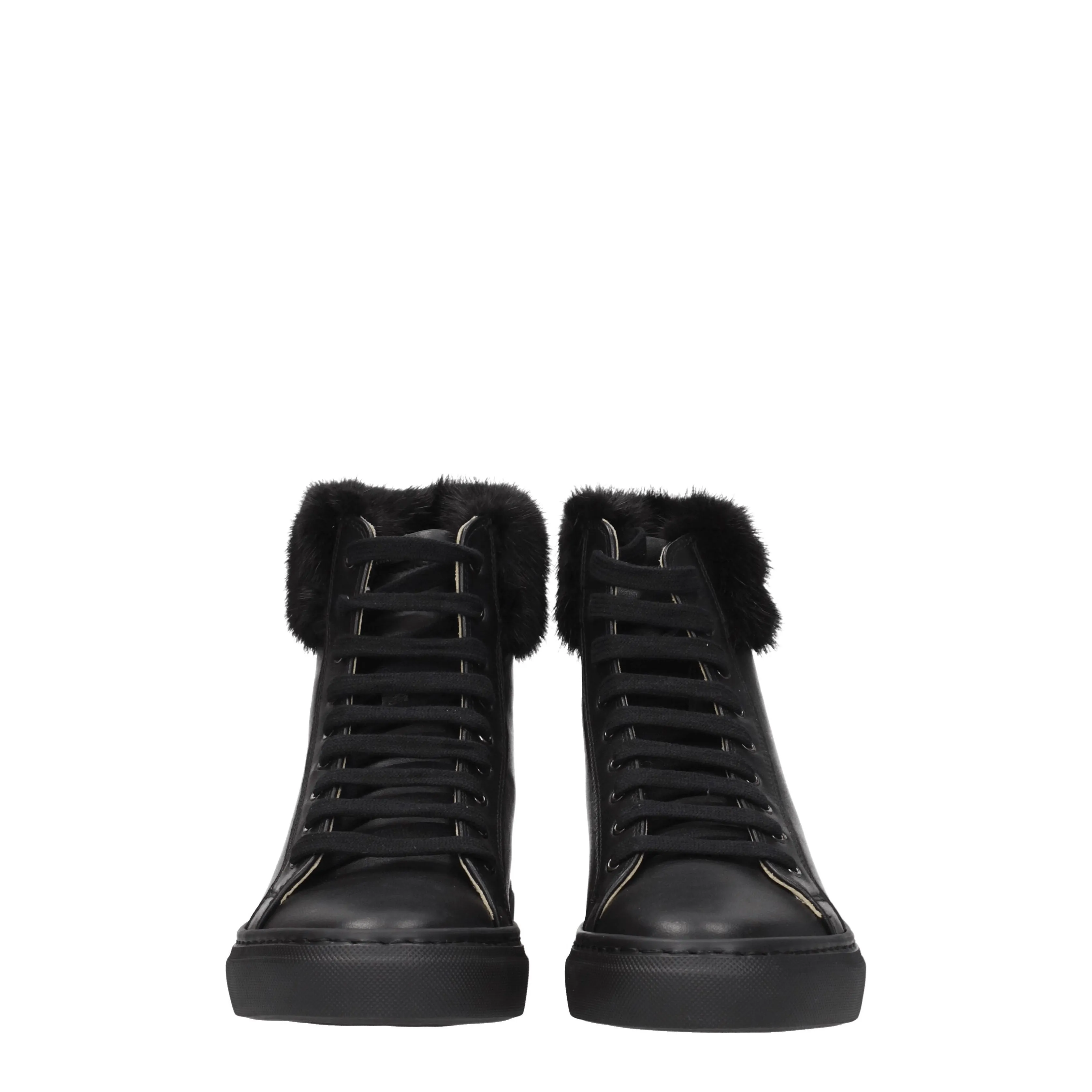 Fabiana Filippi Sneakers Donna Pelle Nero