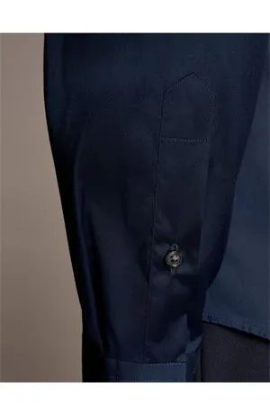 FAY Abbigliamento,Camicie Camicia blu in misto cotone 