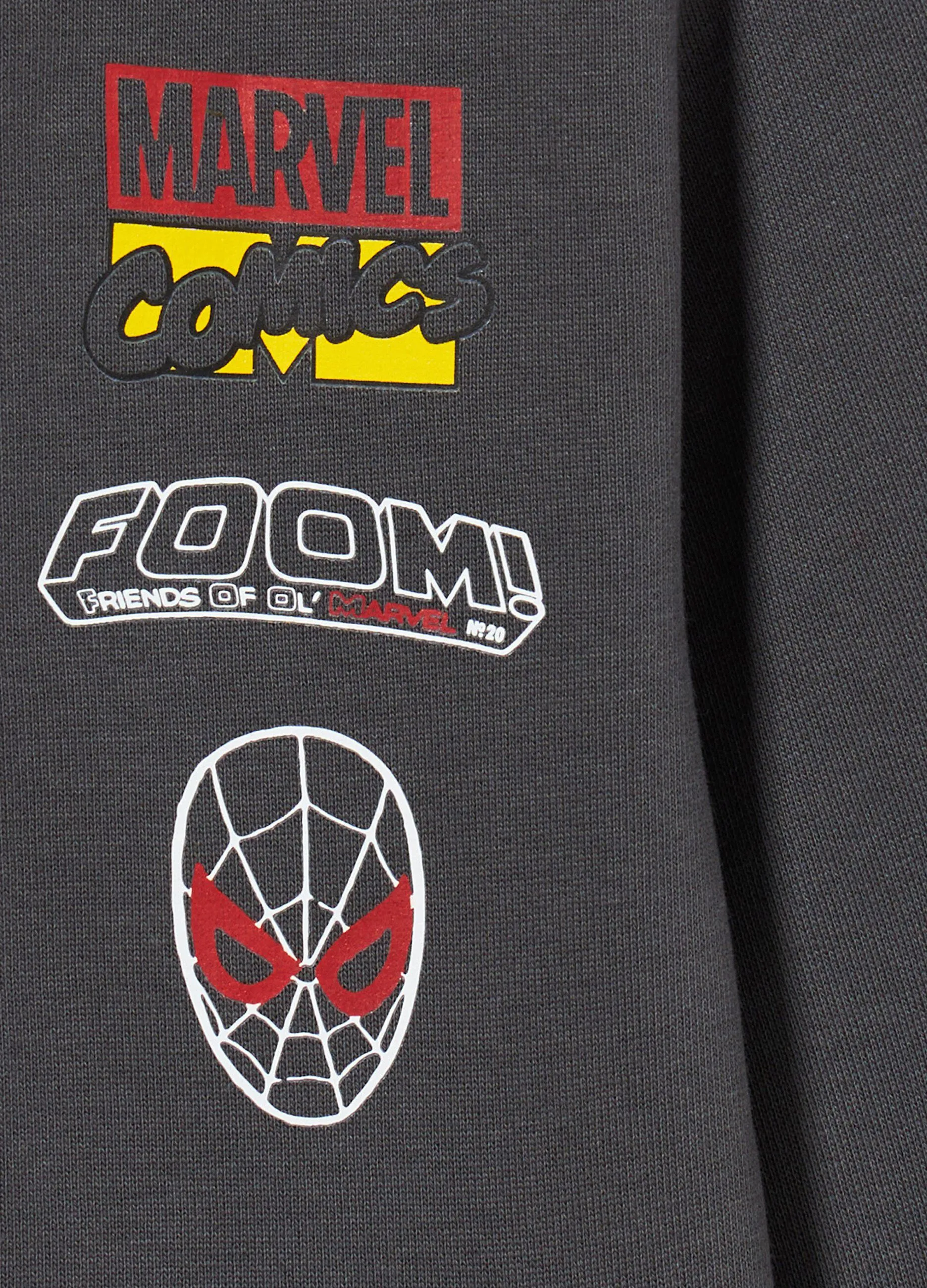 Felpa full zip in puro cotone bambino