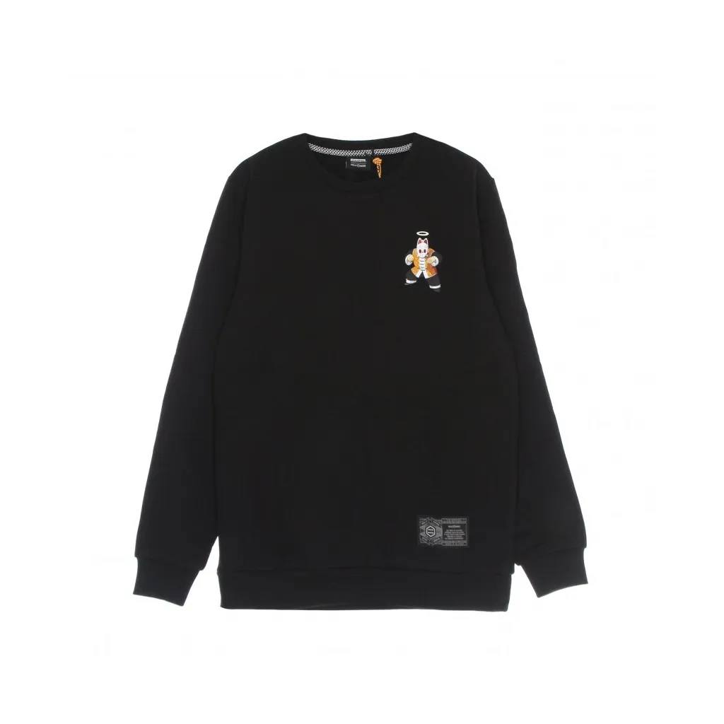 felpa girocollo uomo son gohan crewneck x dragon ball BLACK