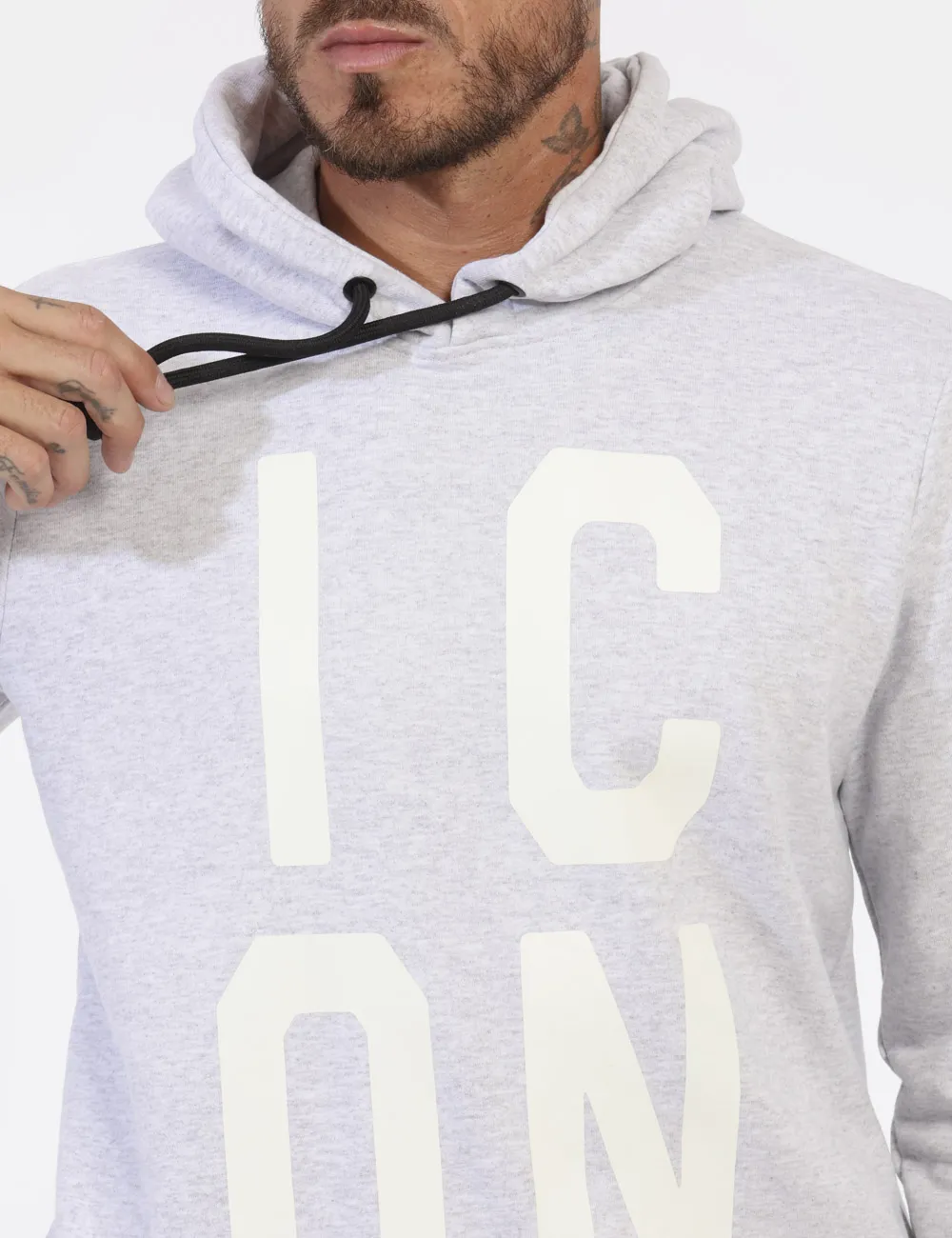 Felpa Icon Grigio