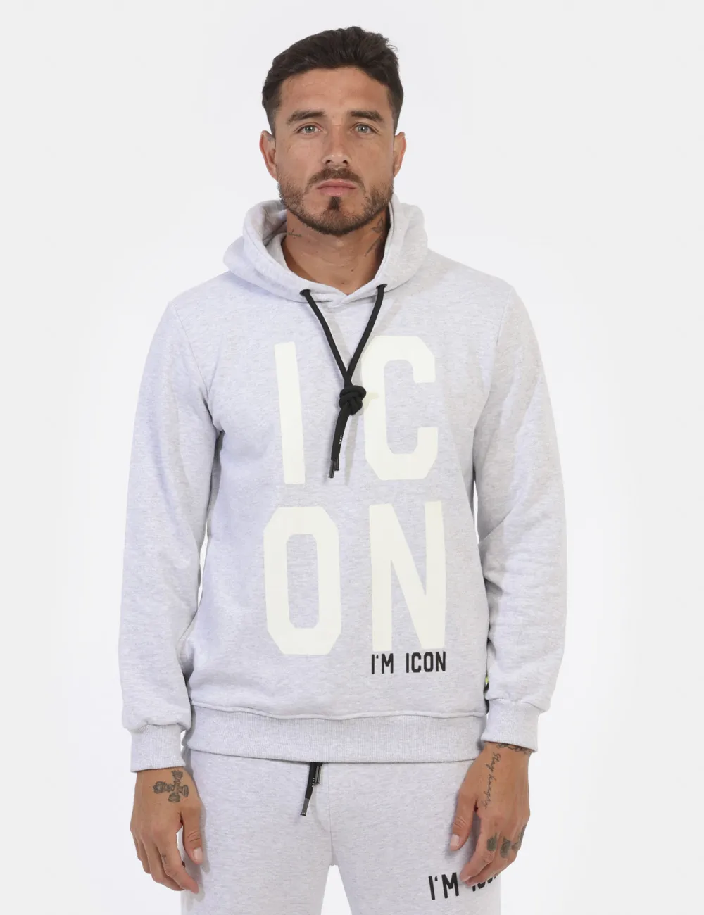 Felpa Icon Grigio