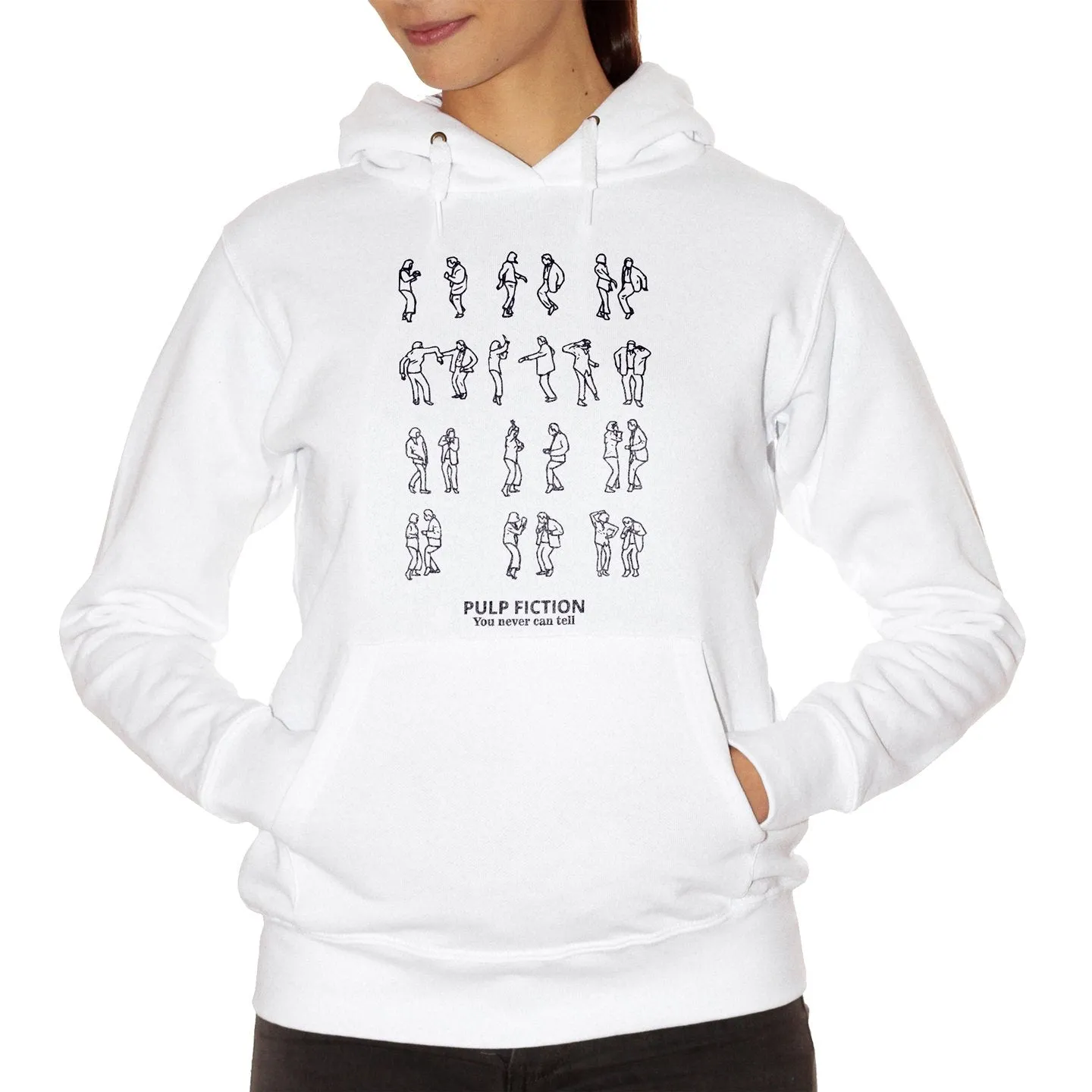 Felpa Pulp Fiction Dance You Never Can Tell - FILM Choose ur color
