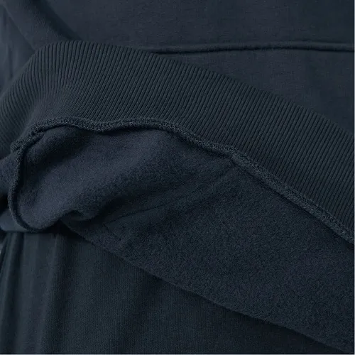 Fjallraven felpa uomo con cappuccio e logo colore blu scuro