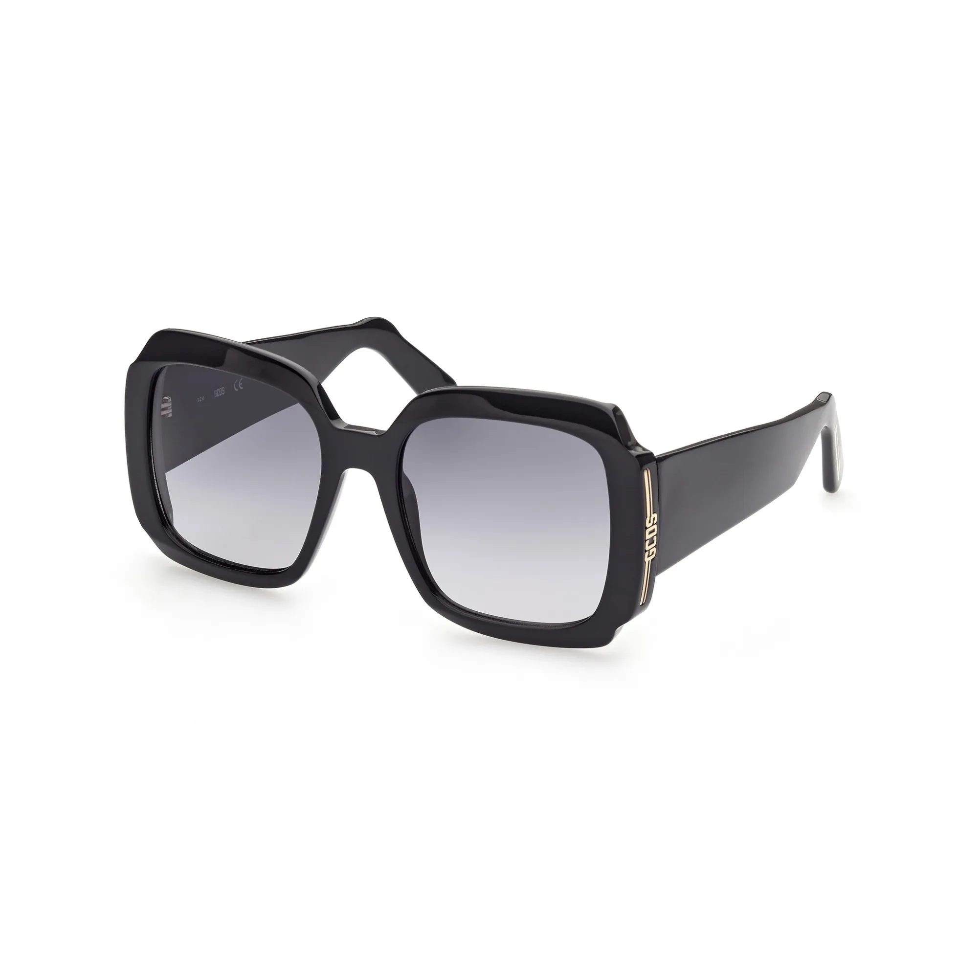   GCDS GD 0015 - 01B  Nero Lucido | Occhiale Da Sole Unisex 