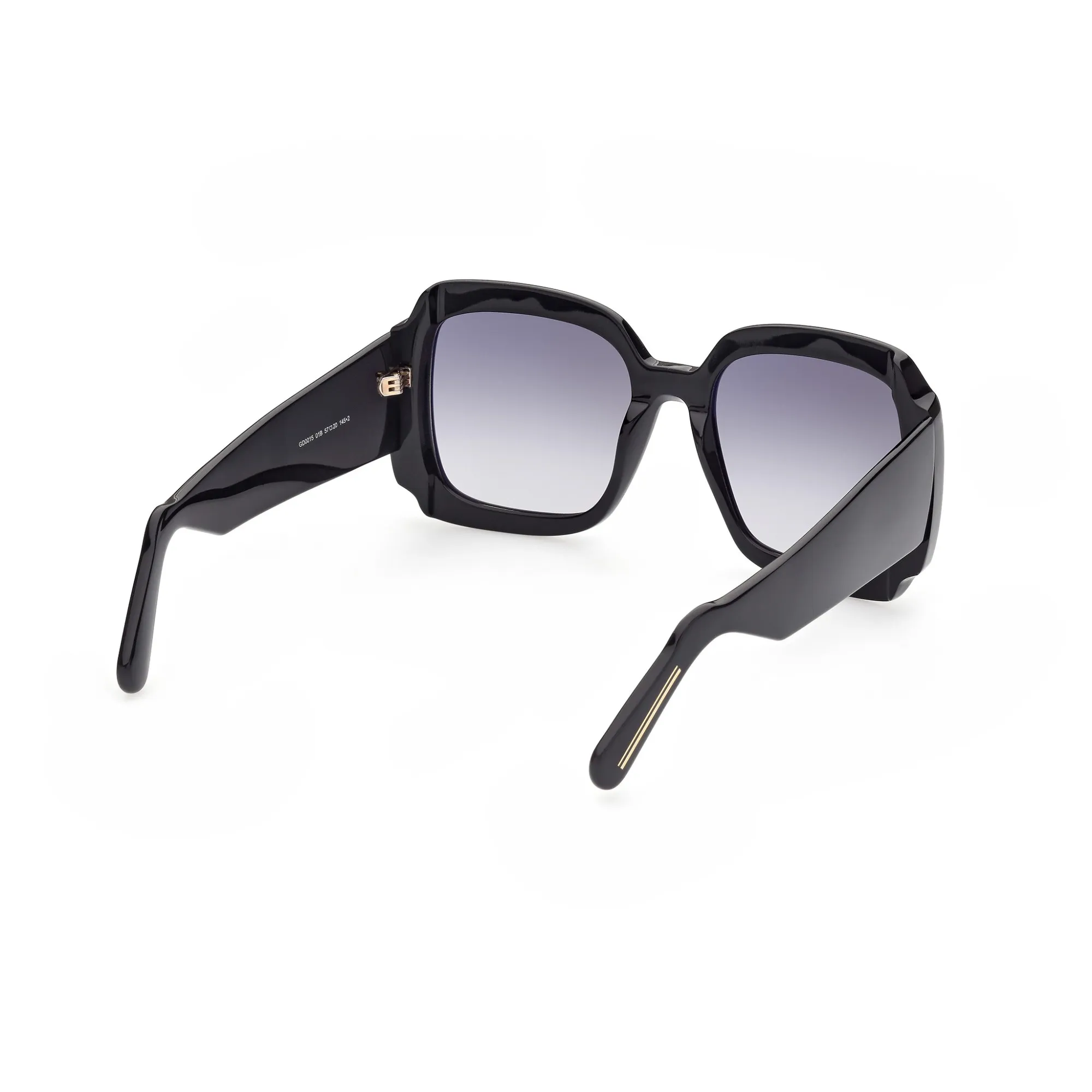   GCDS GD 0015 - 01B  Nero Lucido | Occhiale Da Sole Unisex 