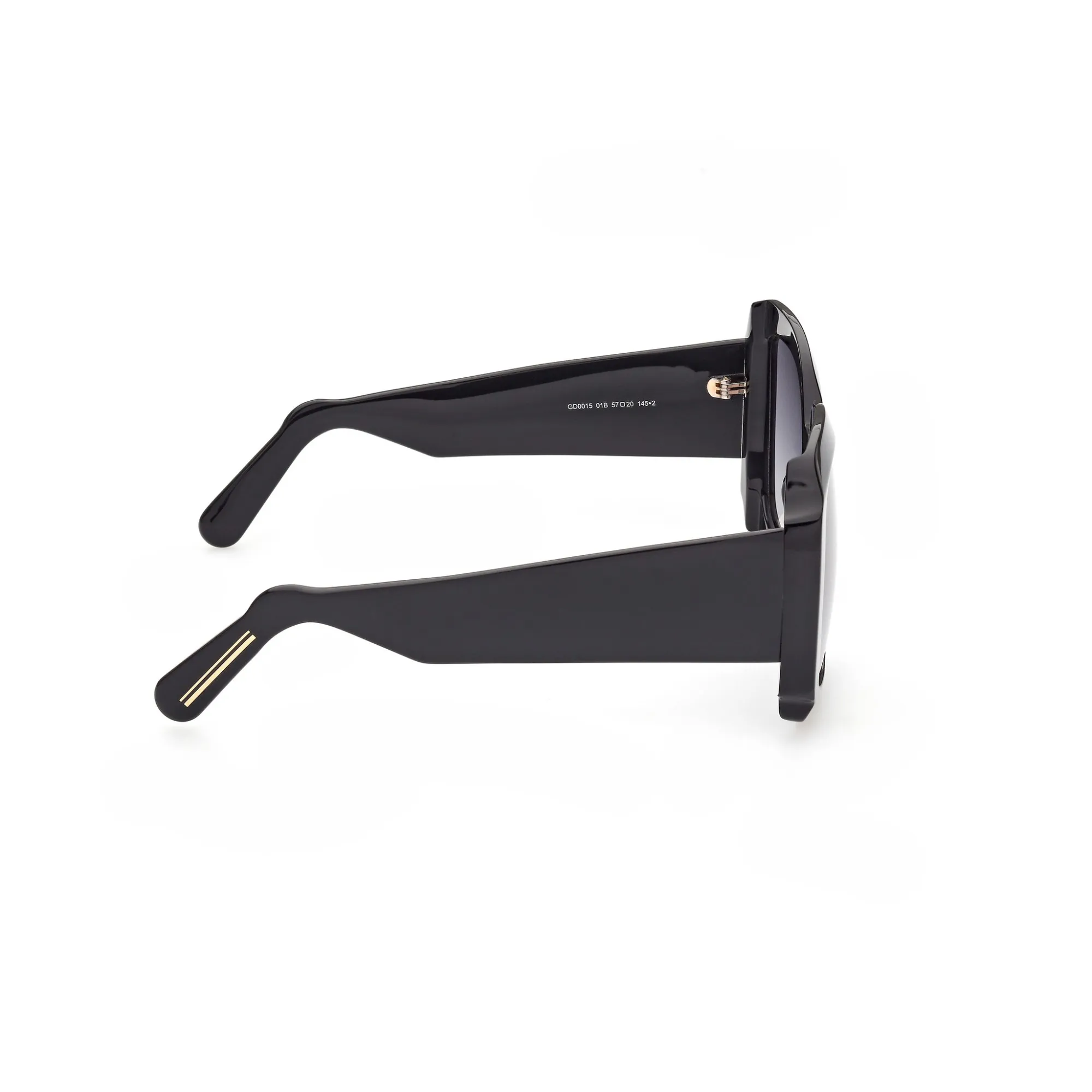   GCDS GD 0015 - 01B  Nero Lucido | Occhiale Da Sole Unisex 