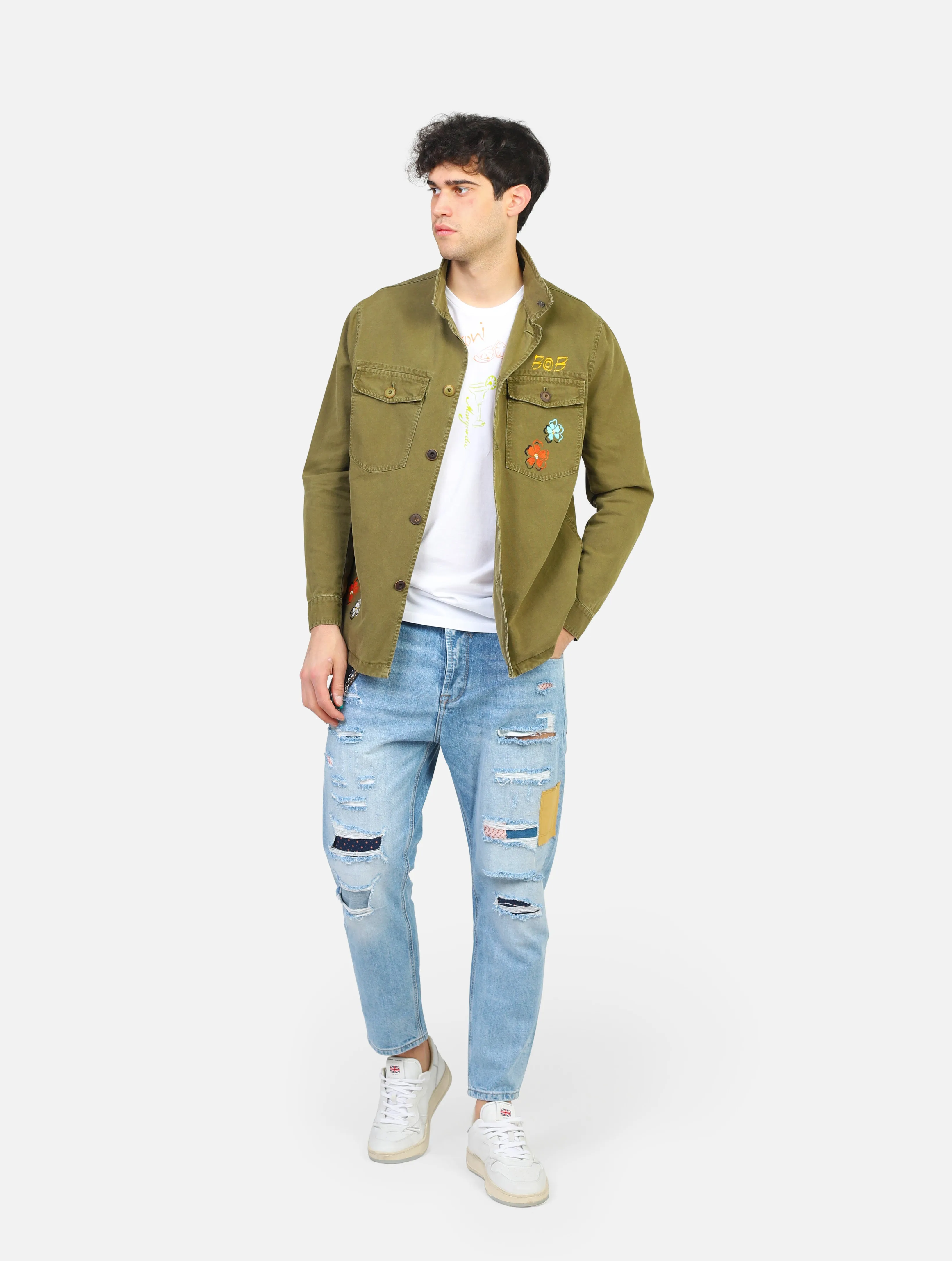 giacca BOB - TERRY 404DIS0059COLONIALE