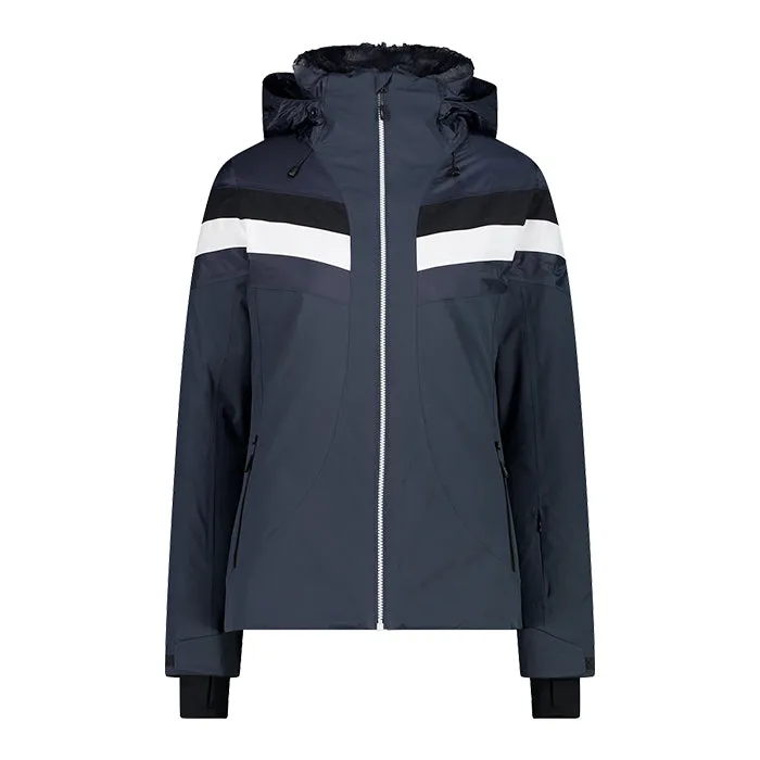Giacca CMP Donna Woman Jacket Zip Hood Titanio Giacca da Sci Donna 8059342463