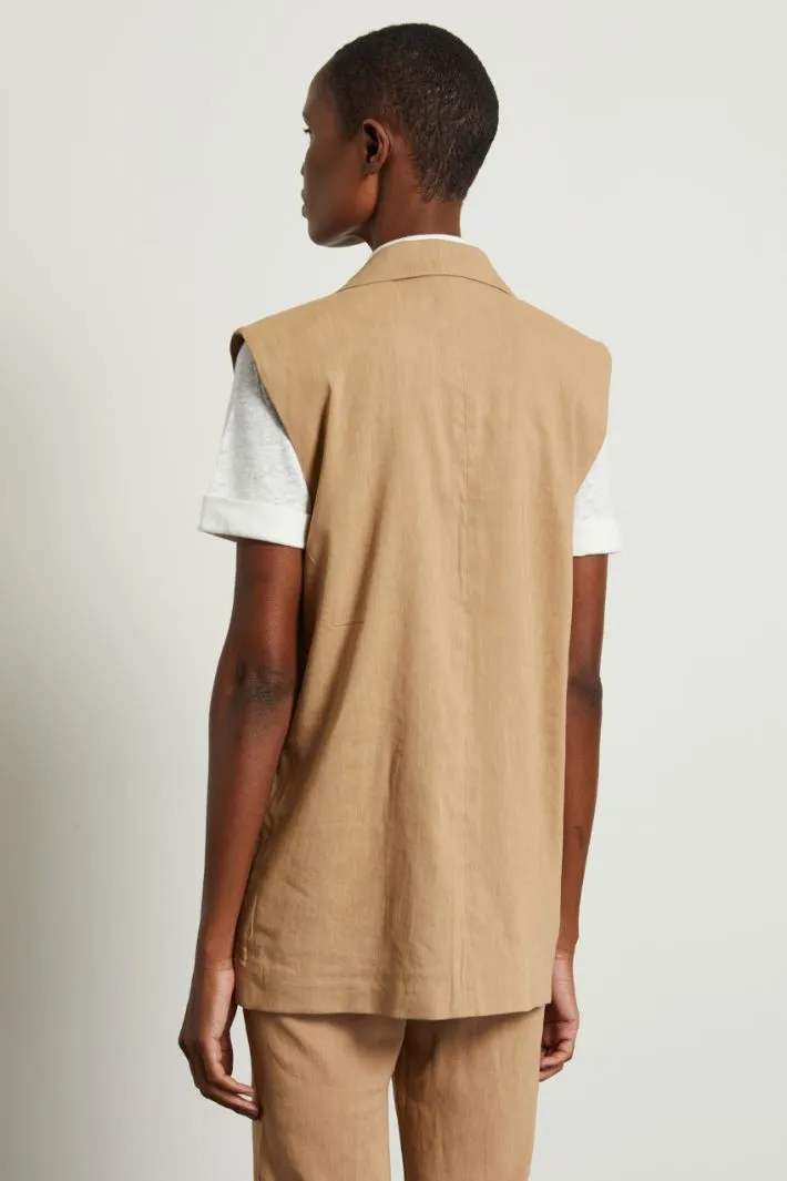 Gilet con cintura