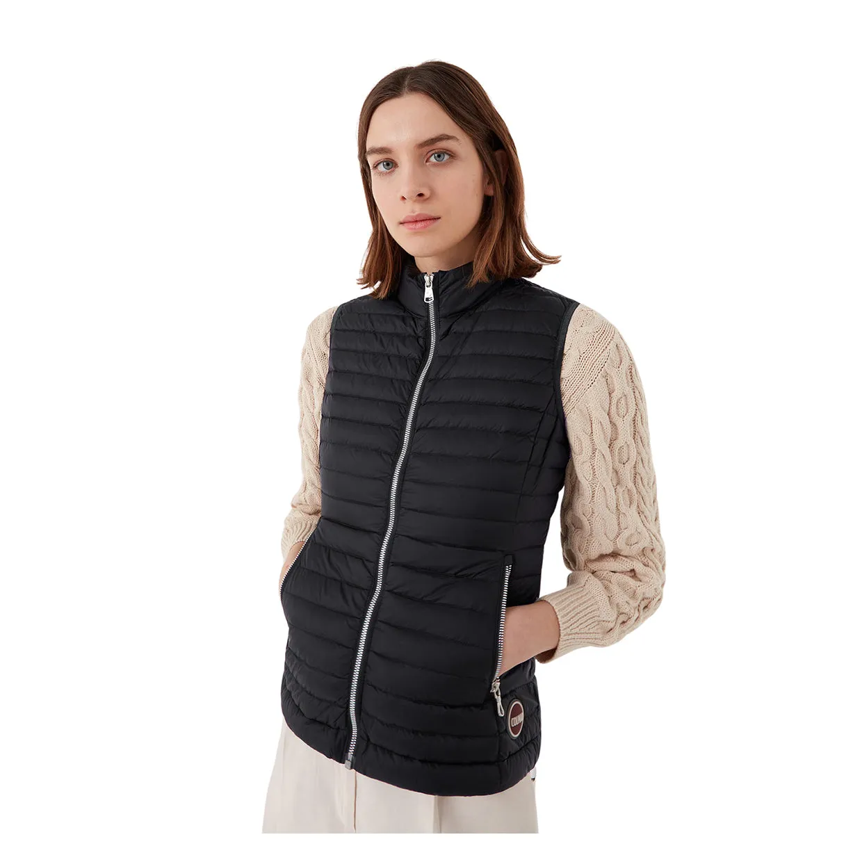 Gilet Donna Colmar Piumino Nero