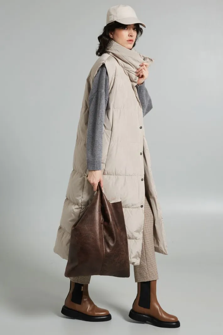 Gilet in taffetà antigoccia