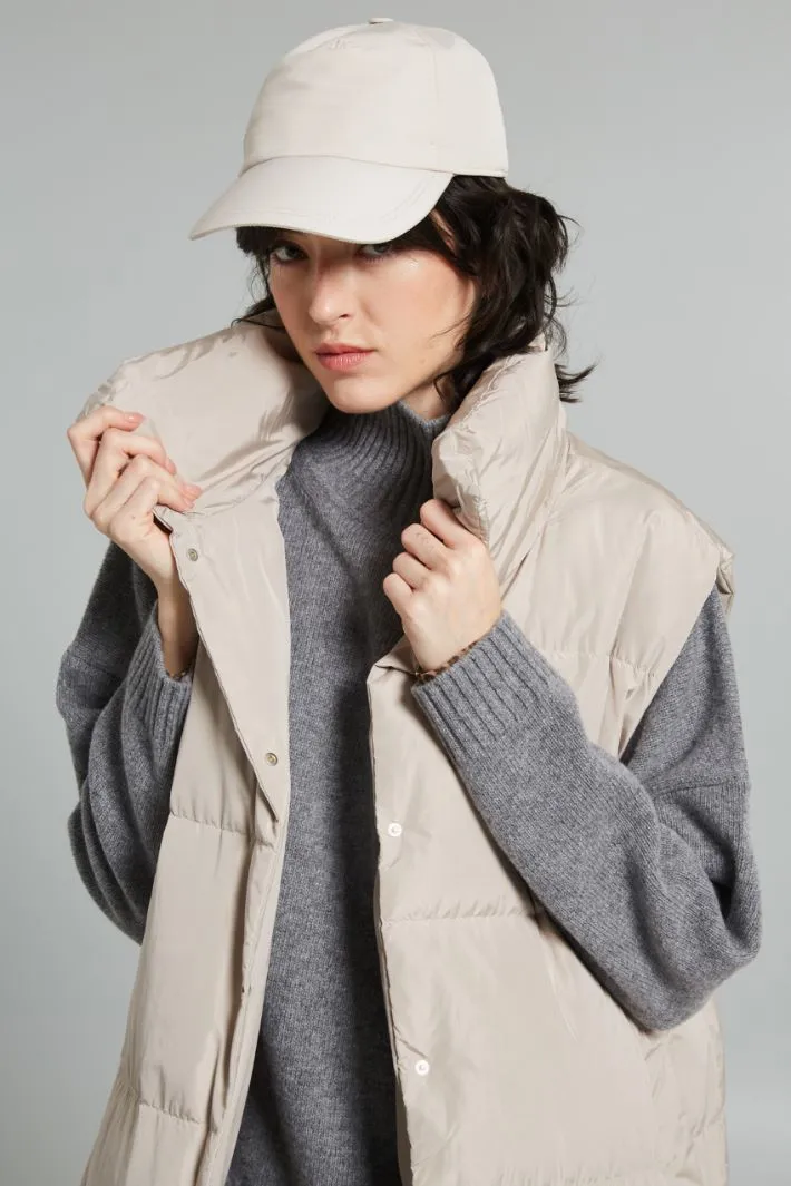 Gilet in taffetà antigoccia