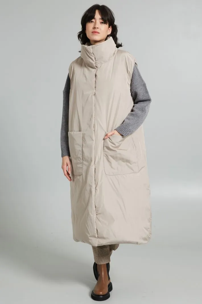 Gilet in taffetà antigoccia