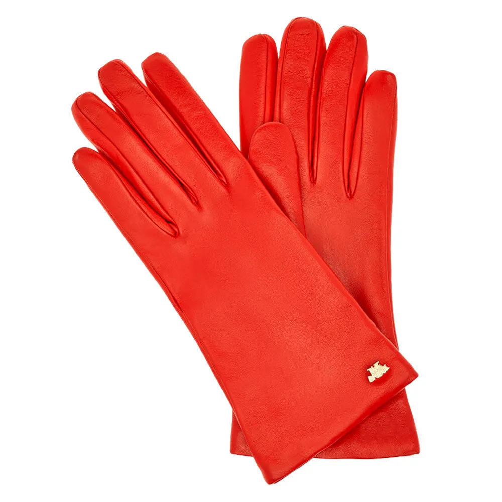Guanti Donna THE BRIDGE linea Life Style in Pelle Rossa TG 8