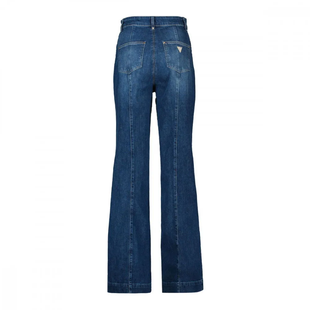 GUESS JEANS PALAZZO CON BOTTONI NEW FAYE DONNA