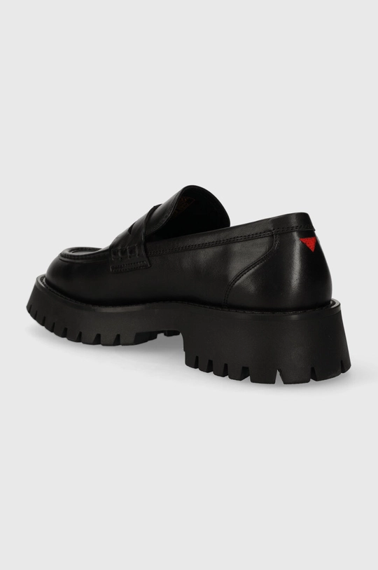 Guess mocassini in pelle GORIZIA MOC