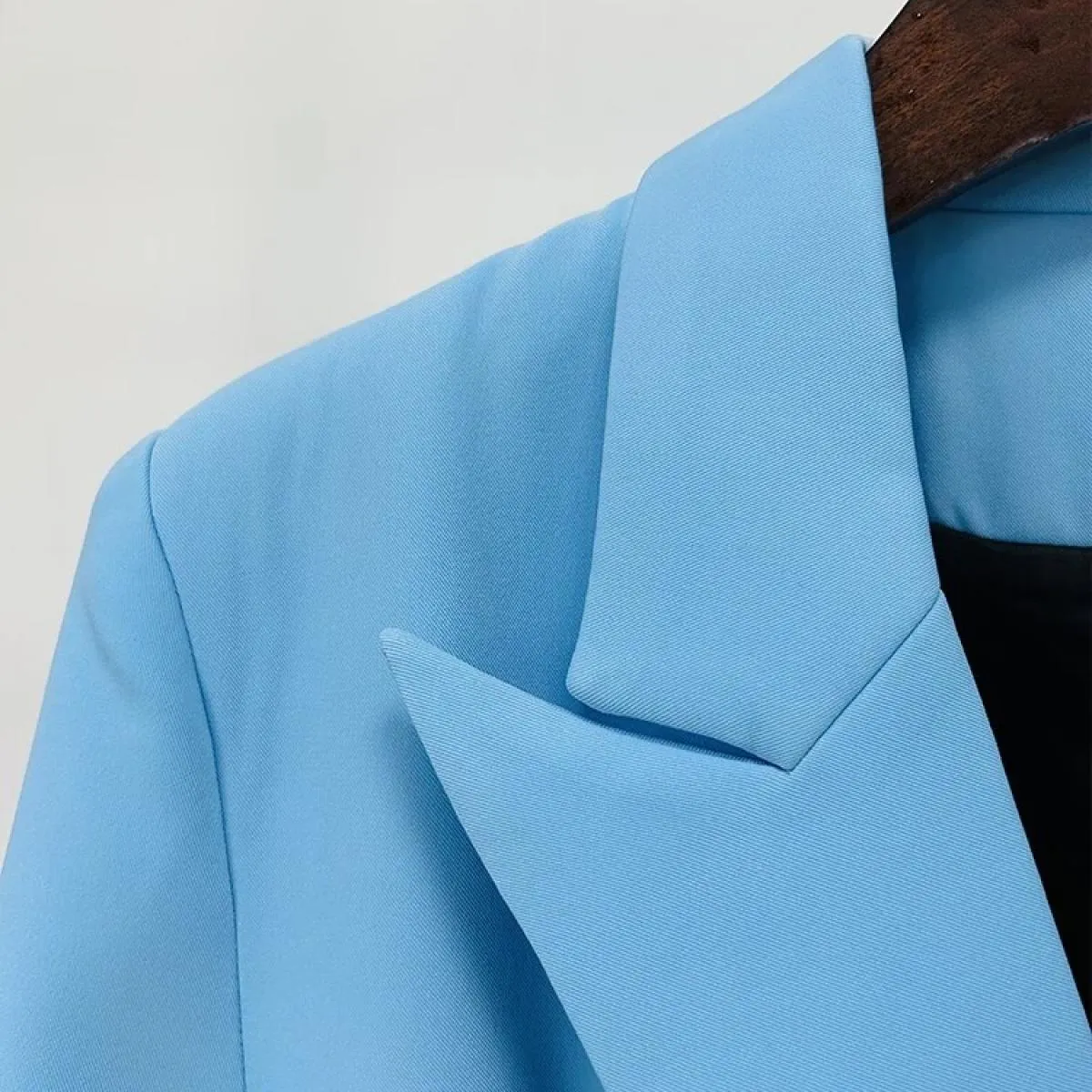 High Street Più Nuovo 2022 Designer Giacca Moda Donna Classico Slim Raccordo Doppio Petto Leone Bottoni Blazer Baby Bl