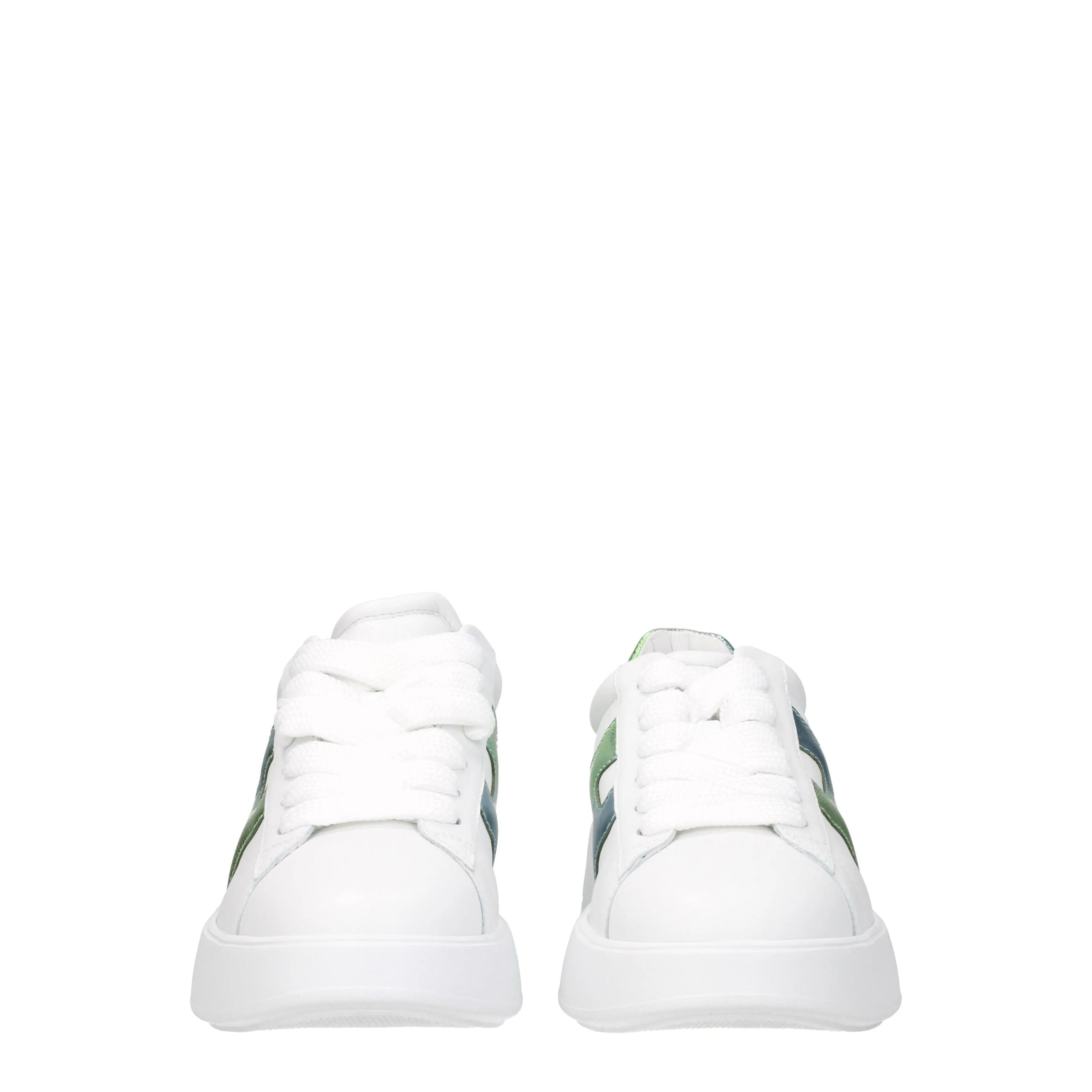 Hogan Sneakers Donna Pelle Bianco/Multicolore