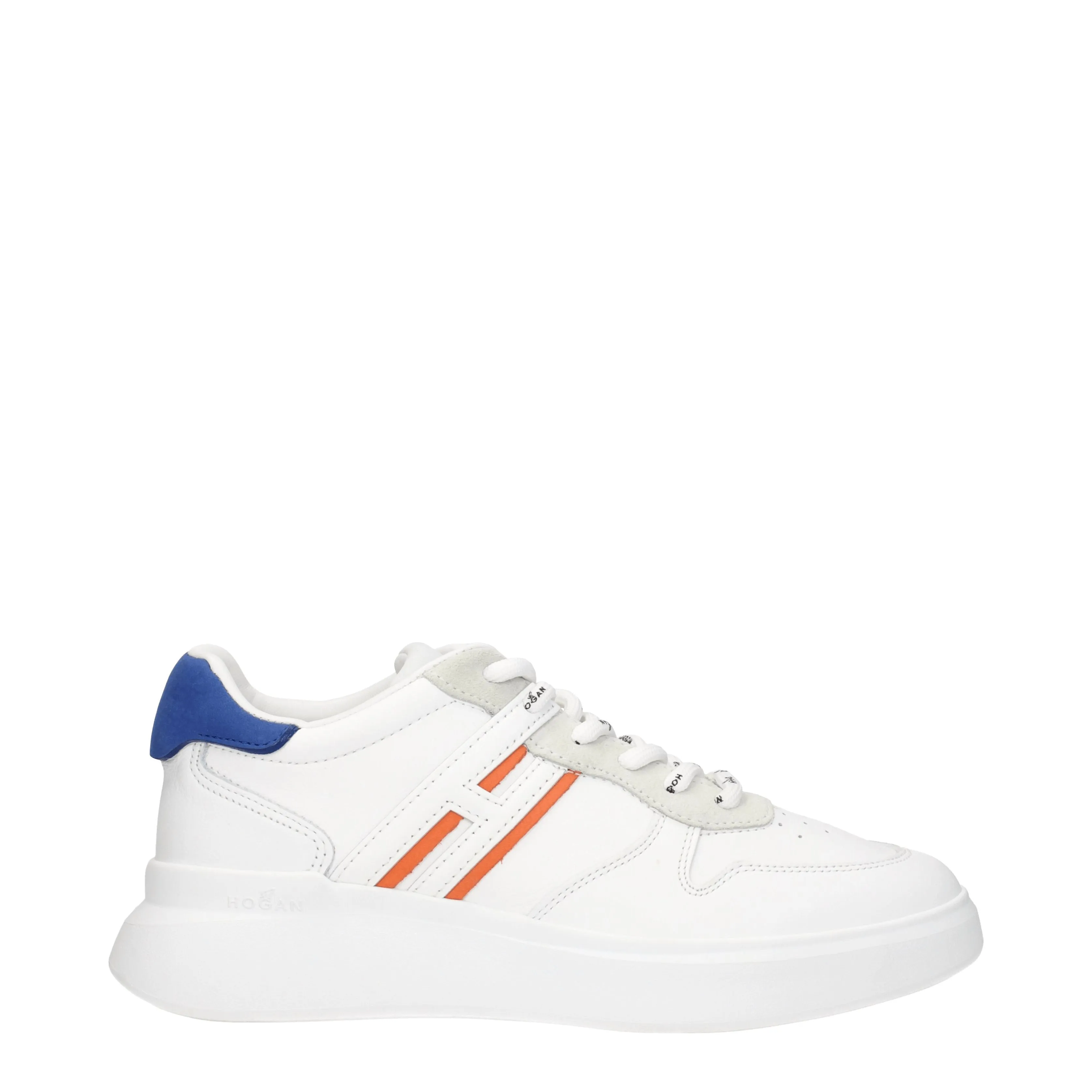 Hogan Sneakers H580 memory foam Uomo Pelle Bianco/Blu