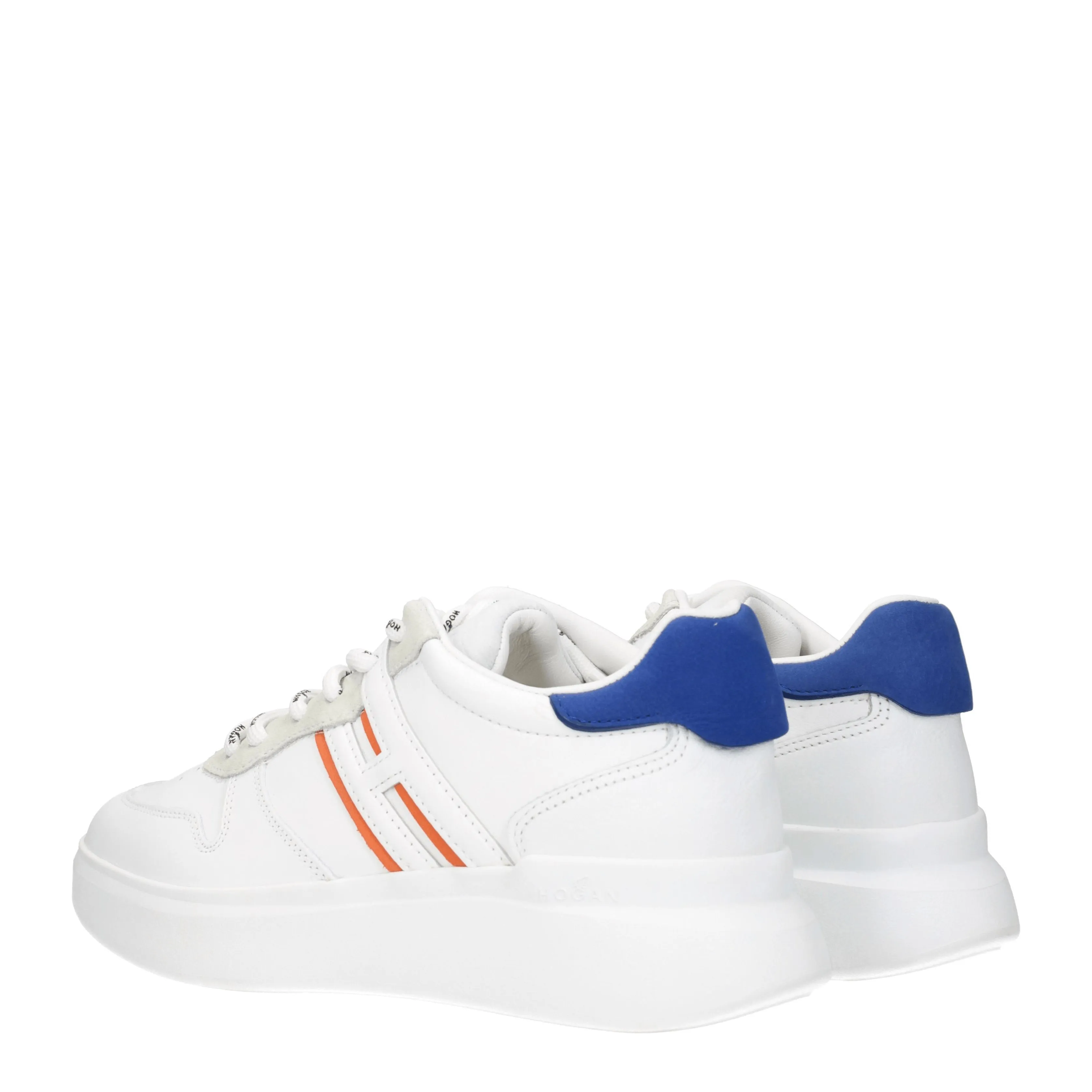 Hogan Sneakers H580 memory foam Uomo Pelle Bianco/Blu