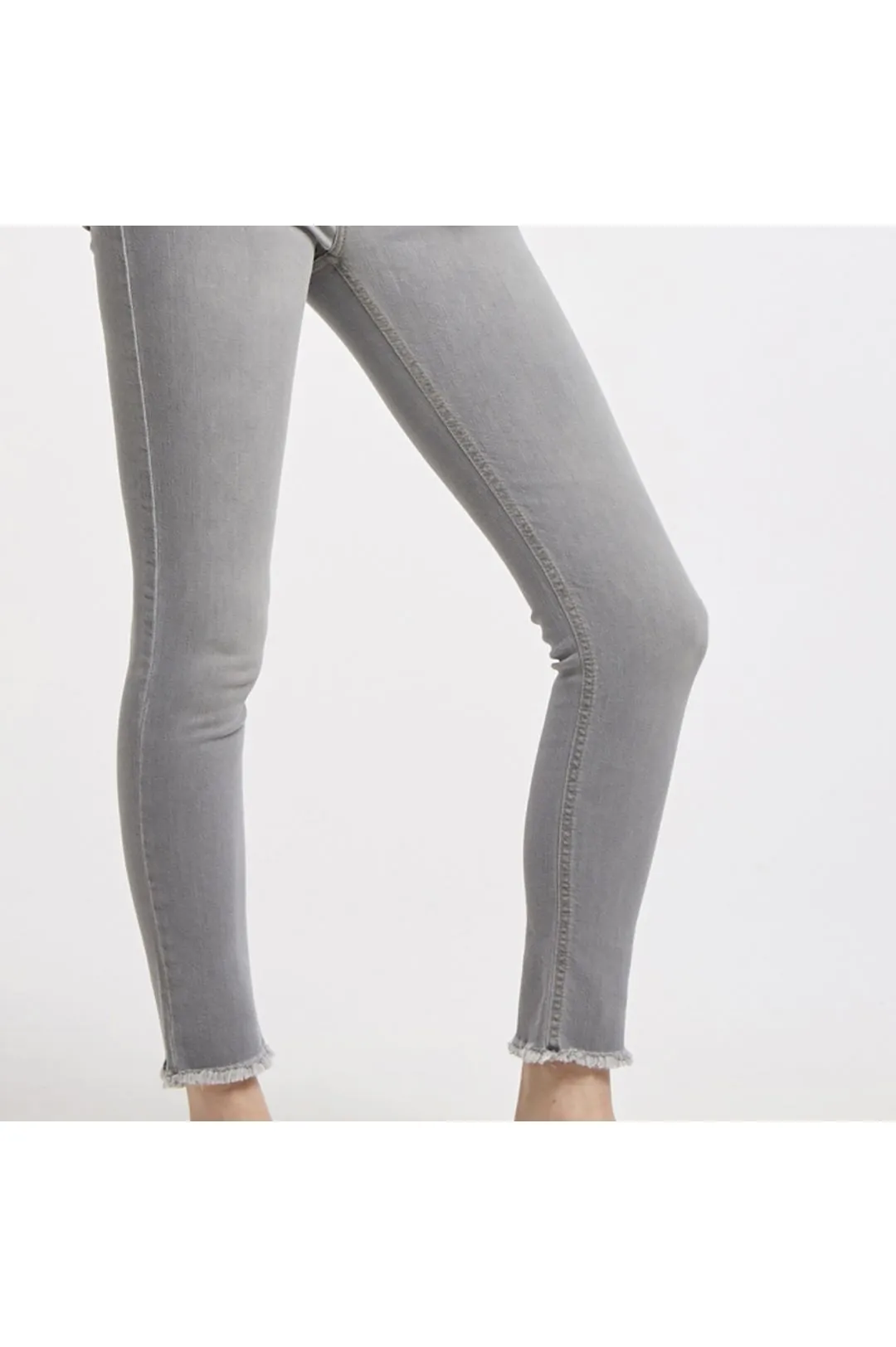jeans brigitte skinny in tela superstretch light grey