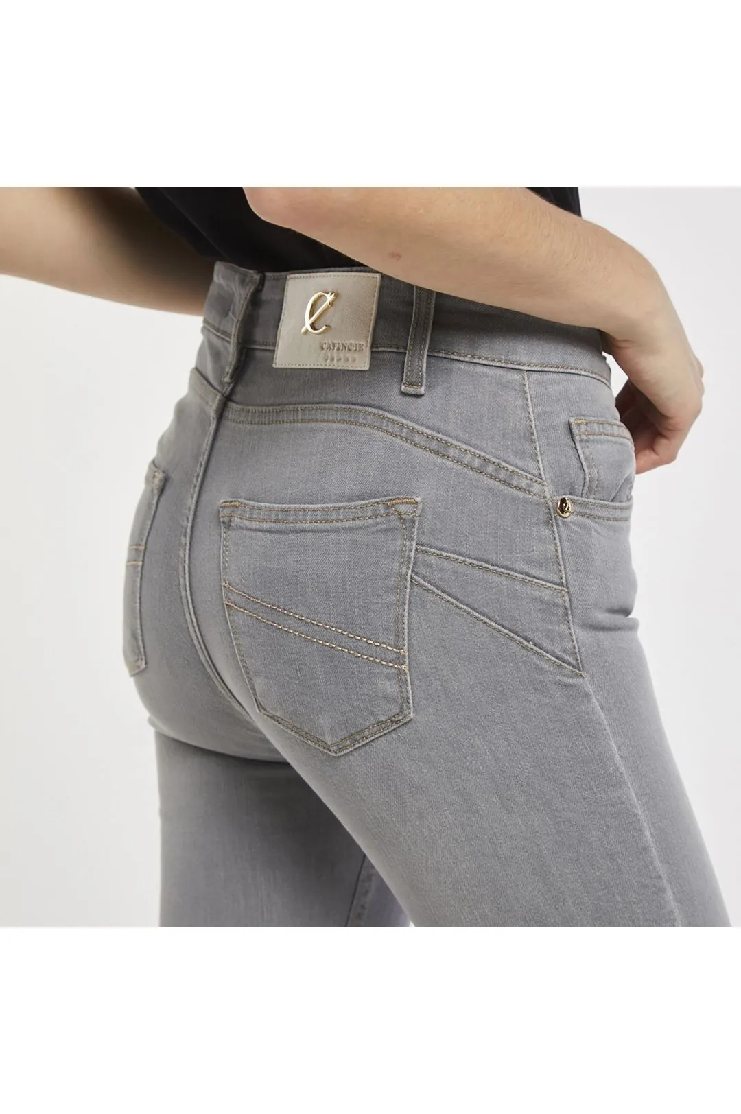 jeans brigitte skinny in tela superstretch light grey