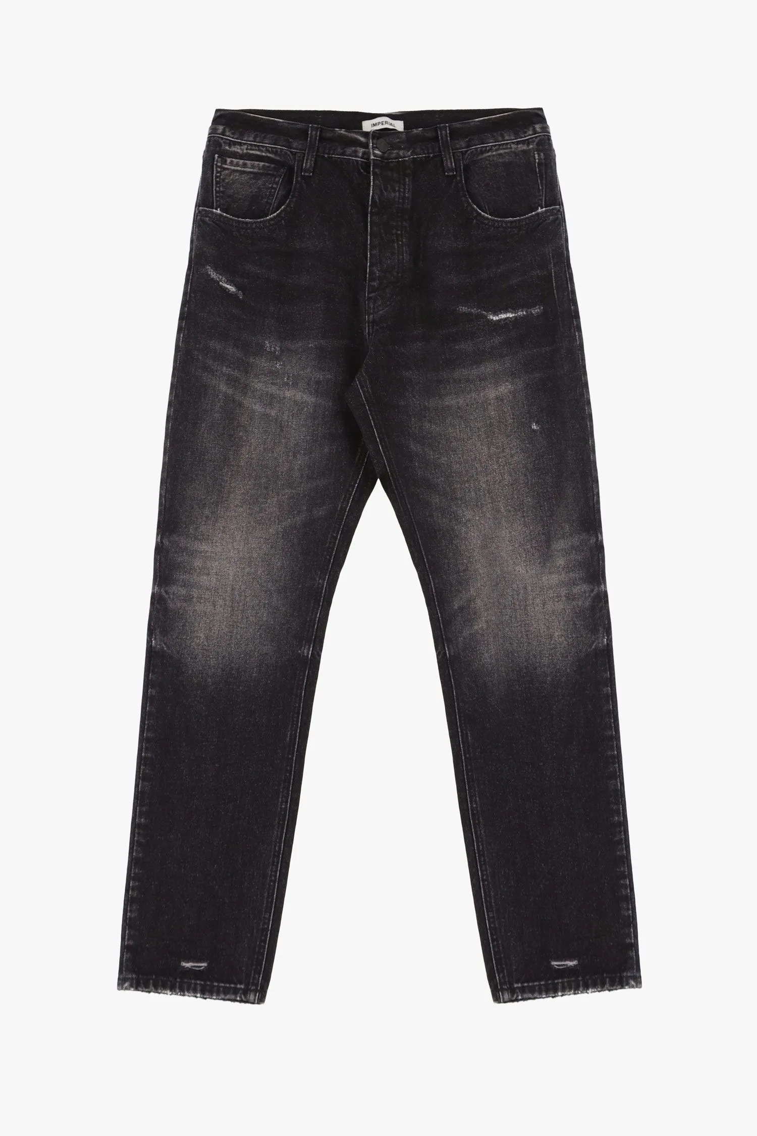   Jeans slim-fit delavé     