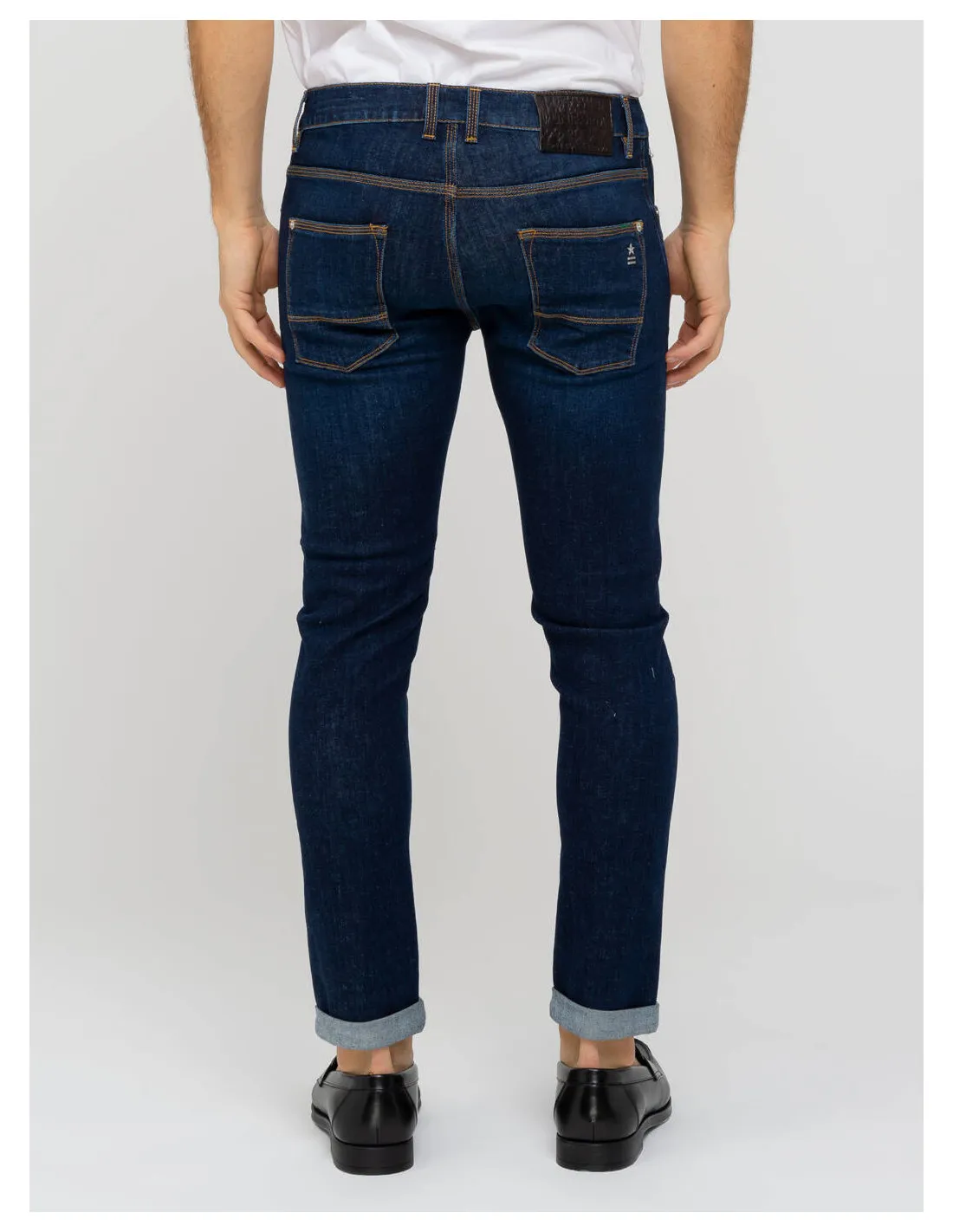 Jeans Uniform Dean blu scuro