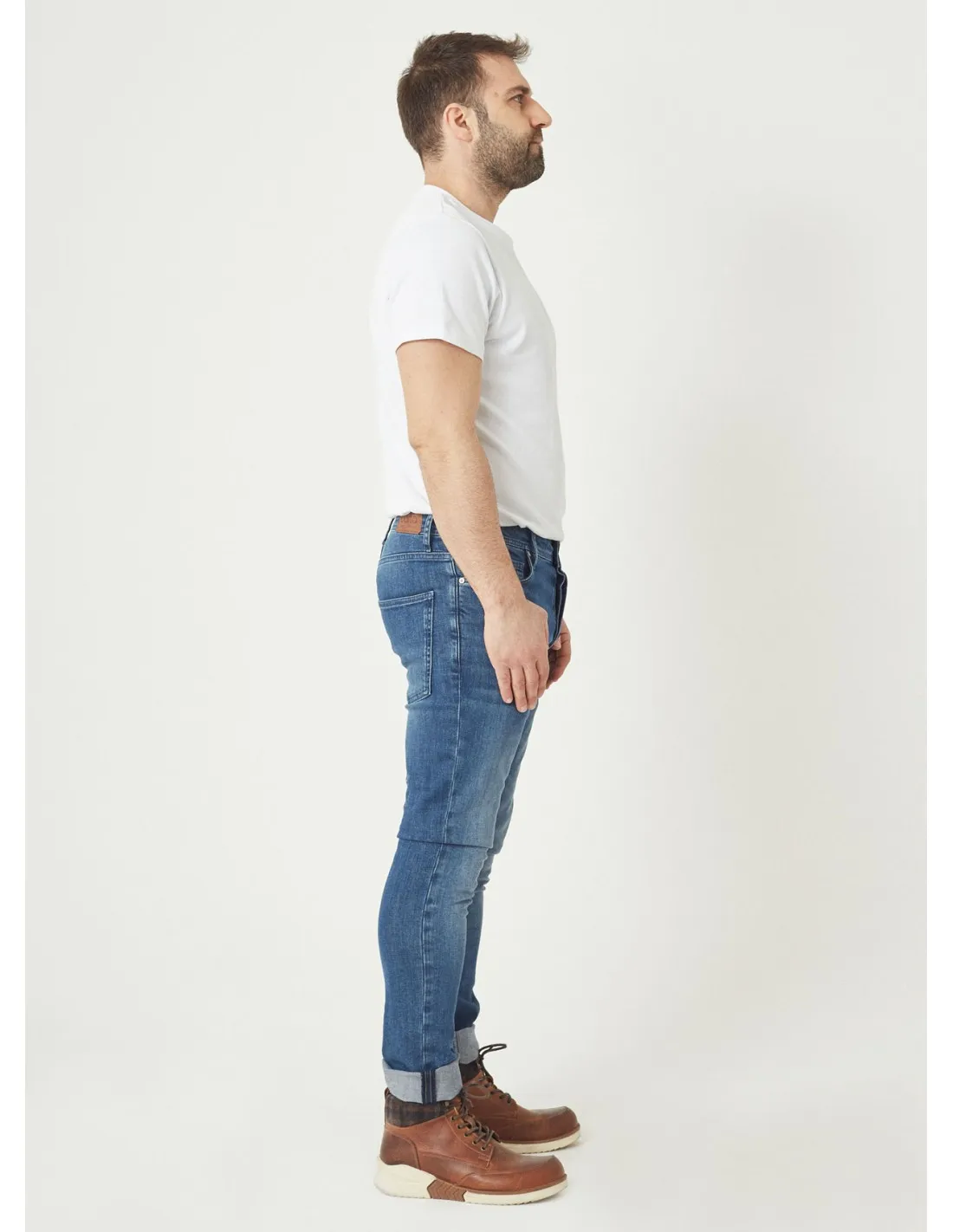 JEANS UOMO IN COTONE BIOLOGICO "MINO"