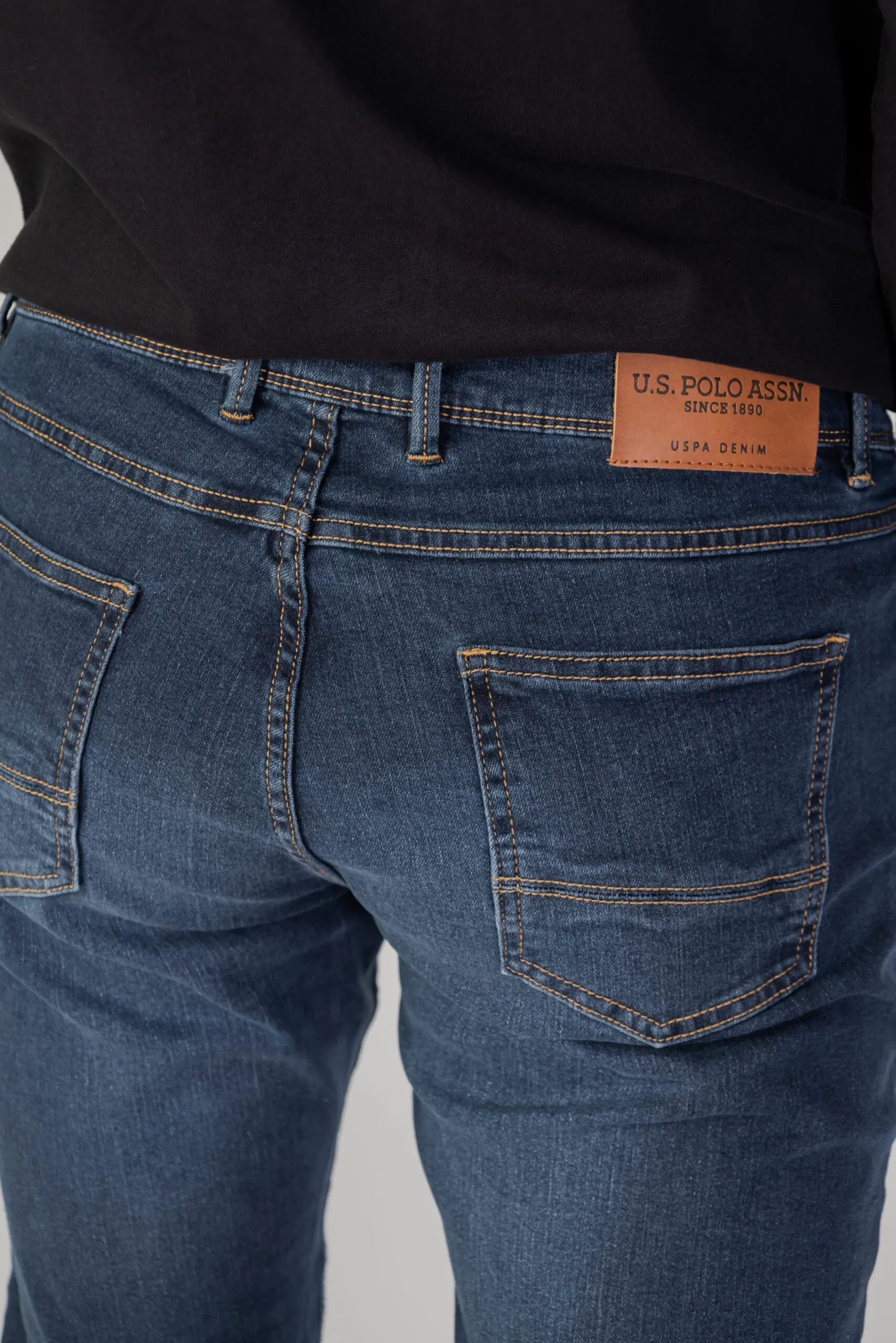 Jeans U.s. Polo Assn. ROMA W023 Denim scuro