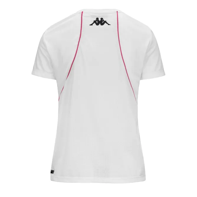 Kappa maglietta manica corta da donna Kombat Padel Fitasi 361L49W 001 bianco